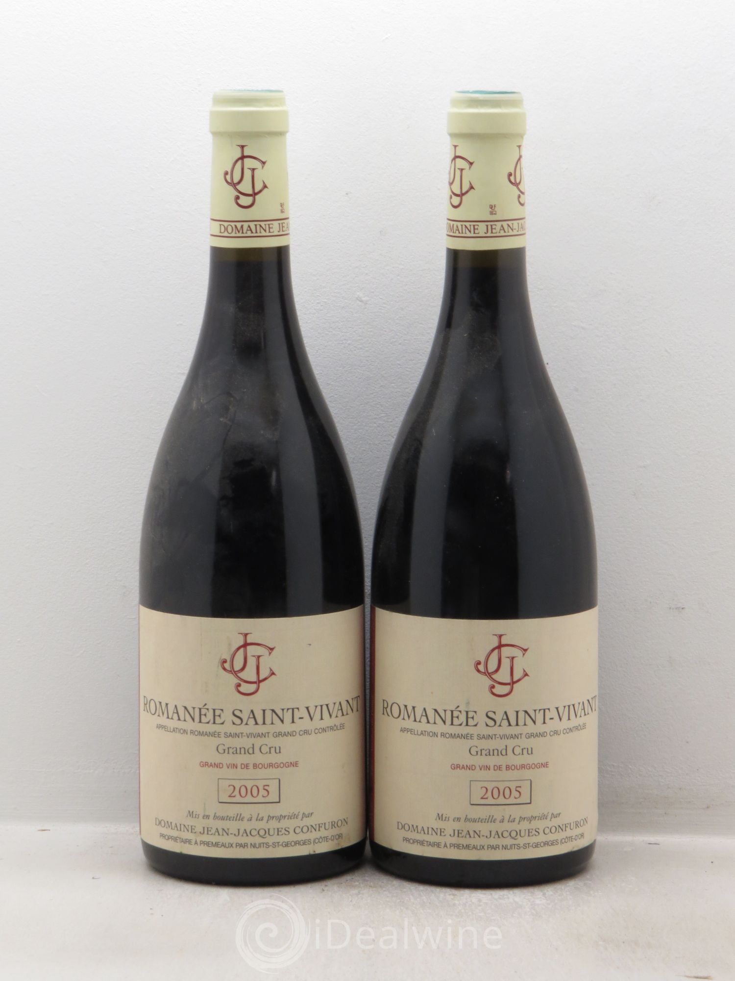 Romanée-Saint-Vivant Grand Cru Jean-Jacques Confuron 2005 - Lot de 2 bouteilles - 0