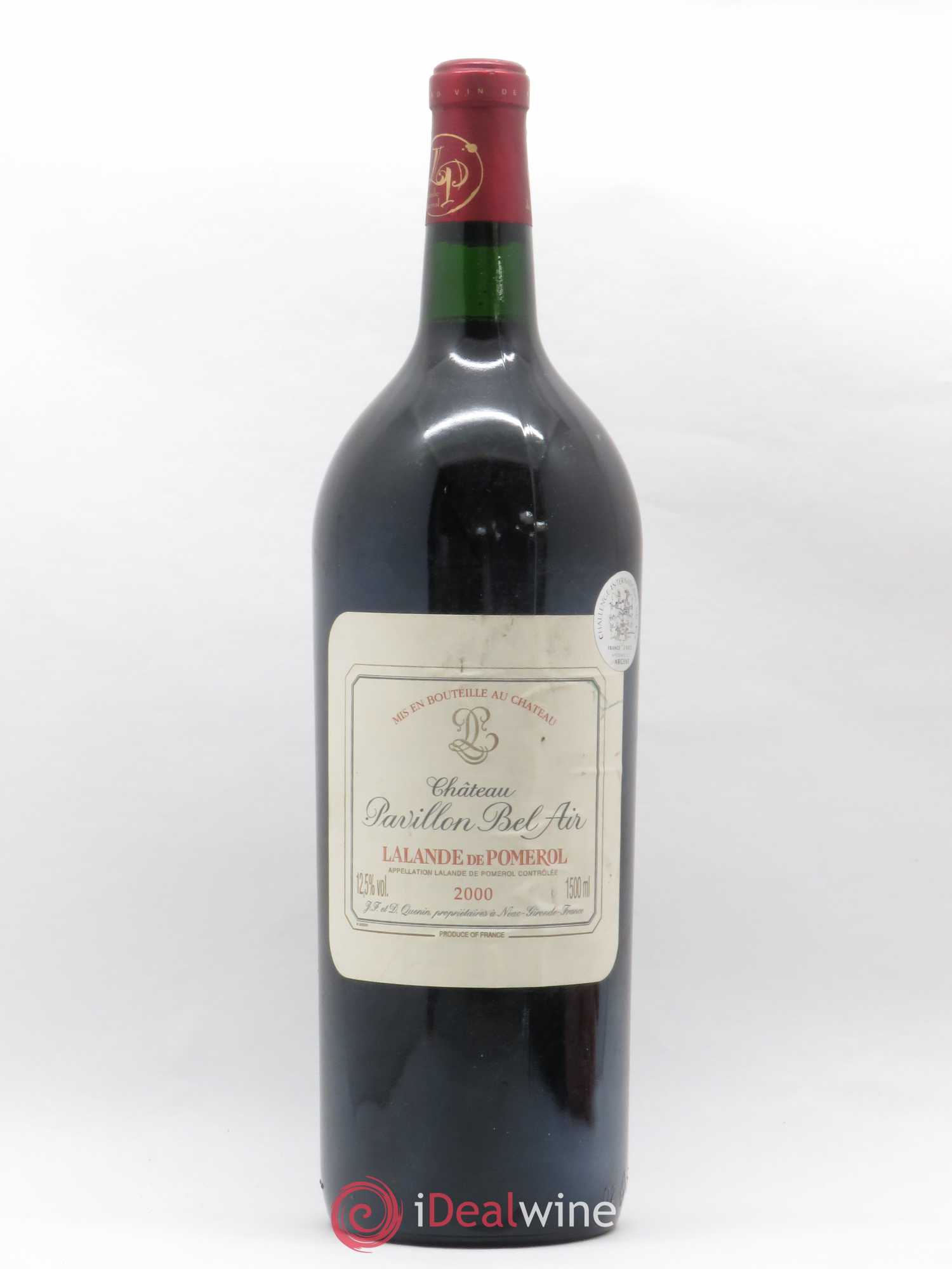 Lalande-de-Pomerol Château Pavillon Bel Air 2000 - Posten von 1 Magnum - 0