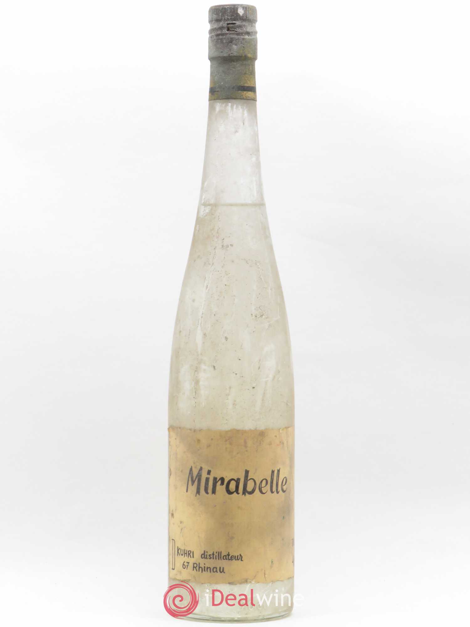 Alcool Mirabelle Kuhri (sans prix de réserve) - Posten von 1 Flasche - 0