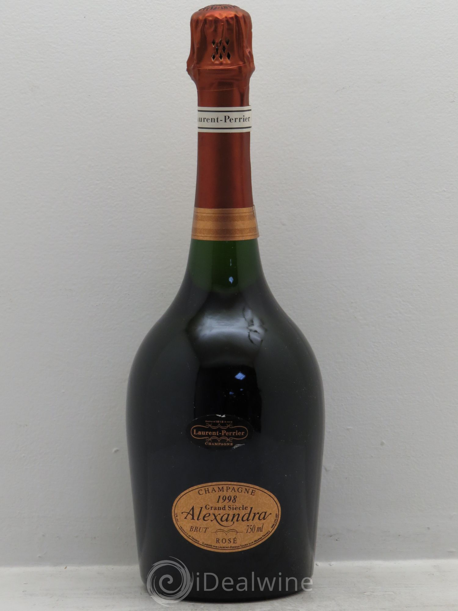 Champagne - Grand Siècle- Cuvée Alexandra- Laurent-Perrier 1998 - Posten von 1 Flasche - 0