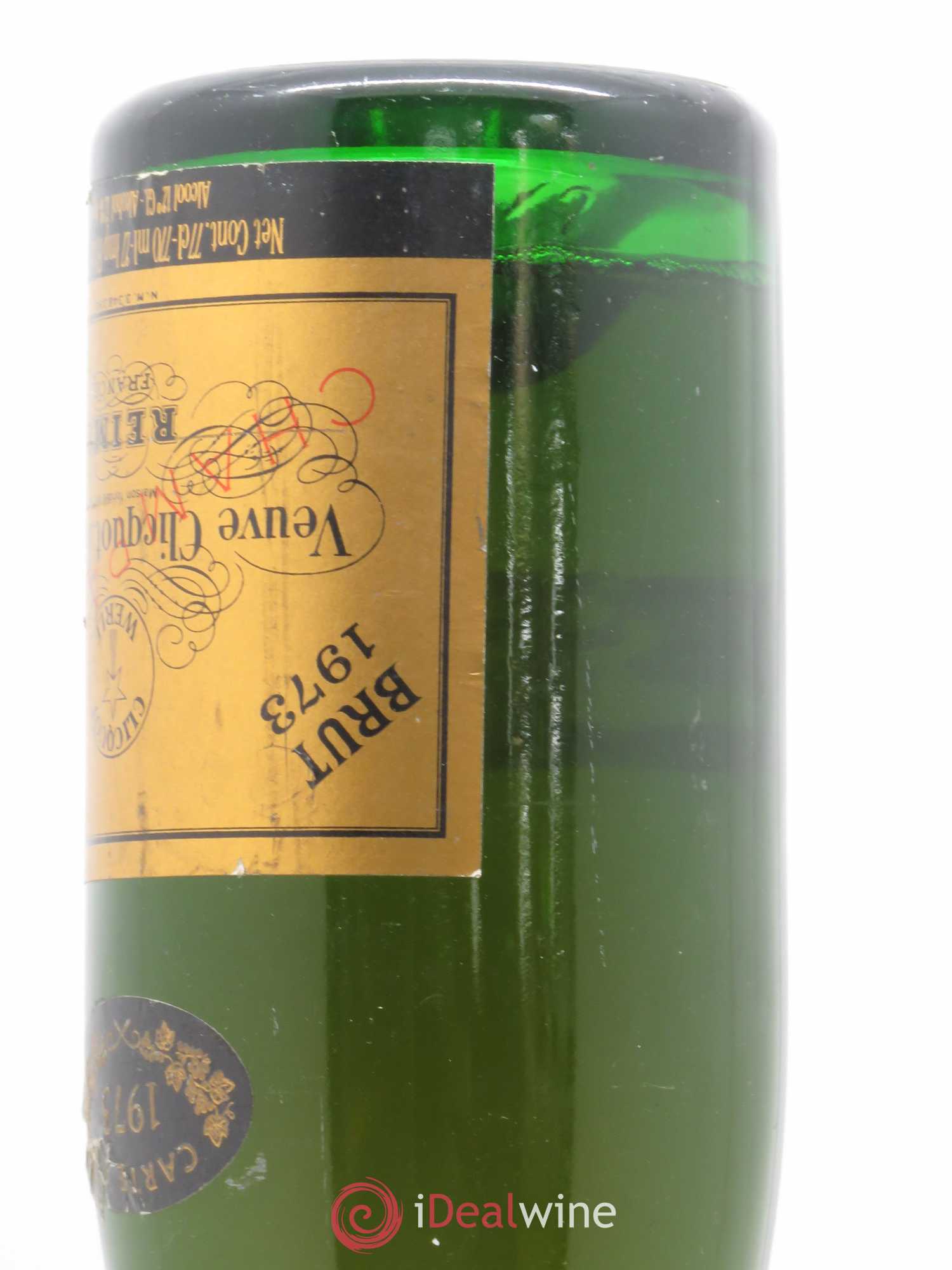Brut Réserve Veuve Clicquot Carte d'Or 1973 - Lot de 1 bouteille - 1