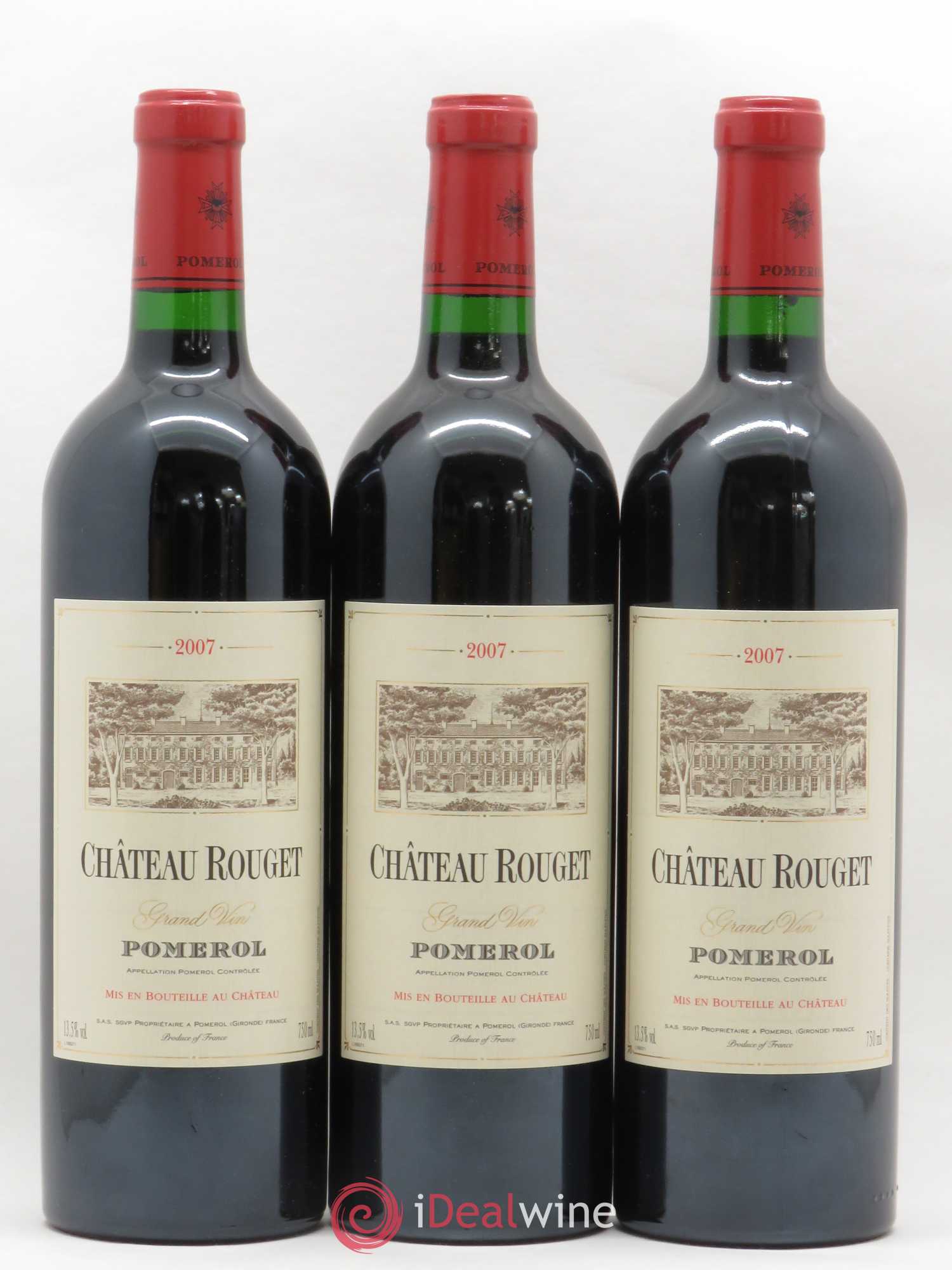 Château Rouget 2007 - Posten von 12 Flaschen - 2