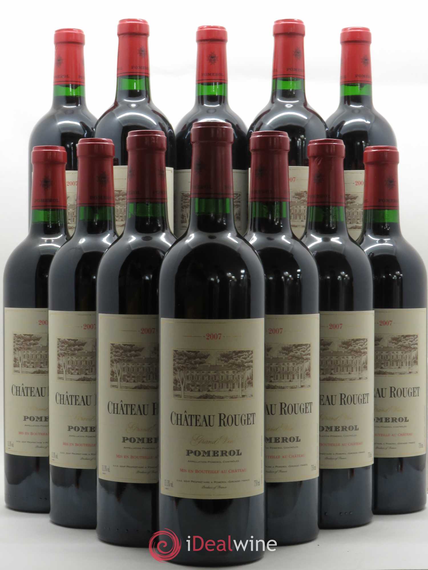 Château Rouget 2007 - Posten von 12 Flaschen - 0