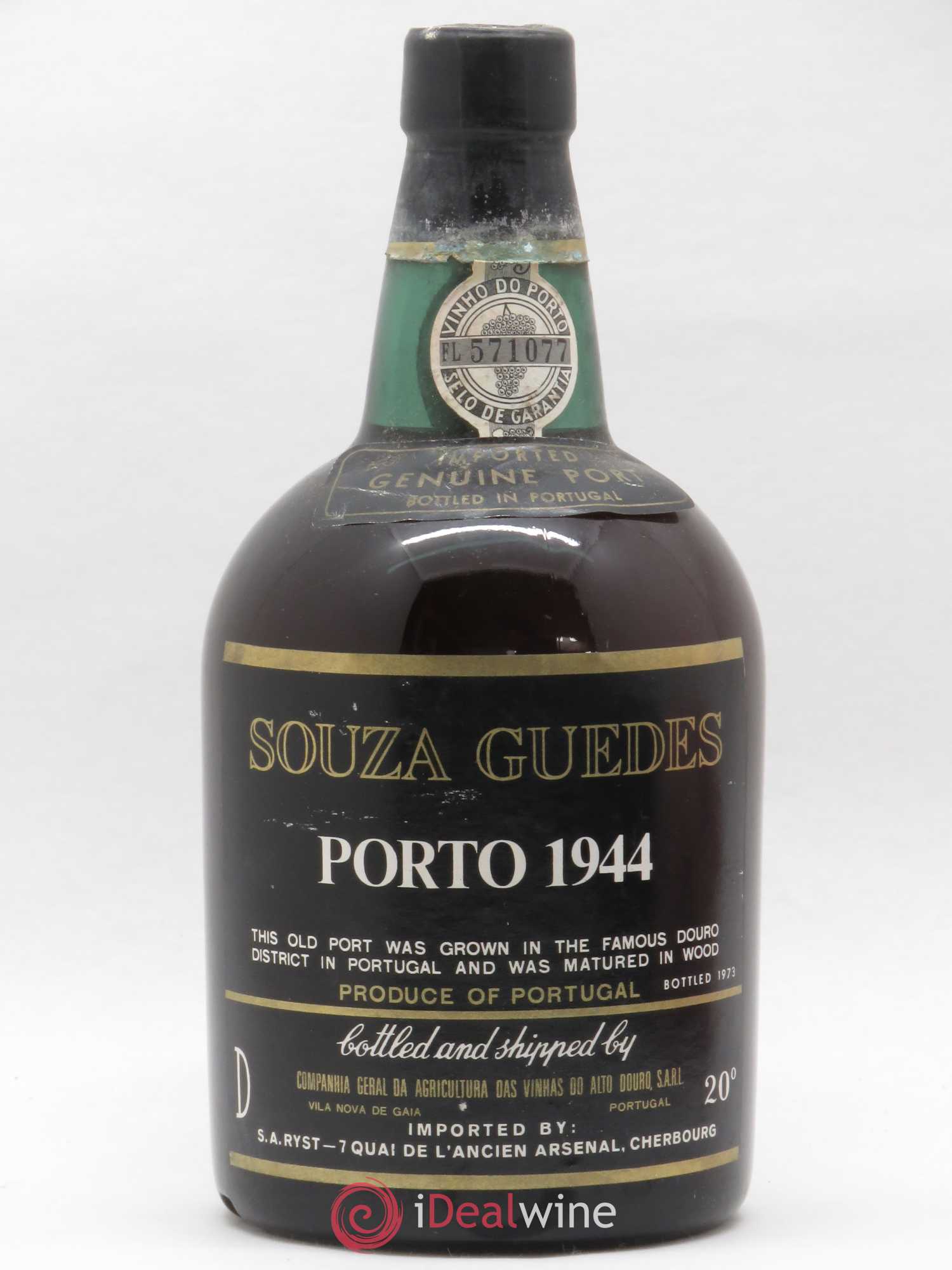 Porto Souza Guedes Genuine Porto 1944 - Posten von 1 Flasche - 0