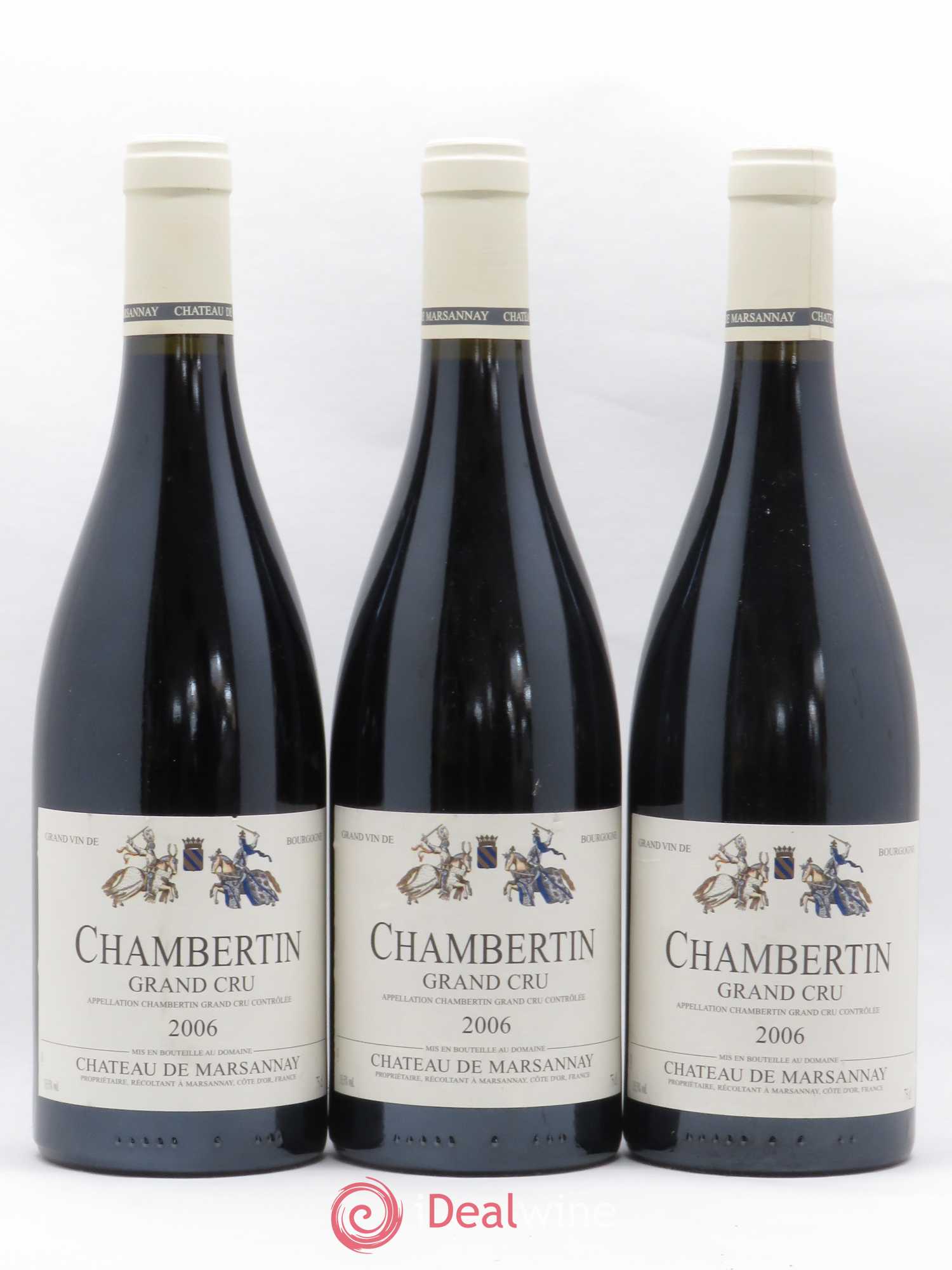Chambertin Grand Cru Château de Marsannay 2006 - Lot de 3 bouteilles - 0