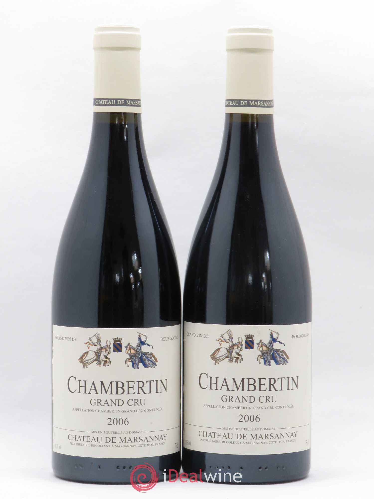 Chambertin Grand Cru Château de Marsannay 2006 - Lot de 2 bouteilles - 0