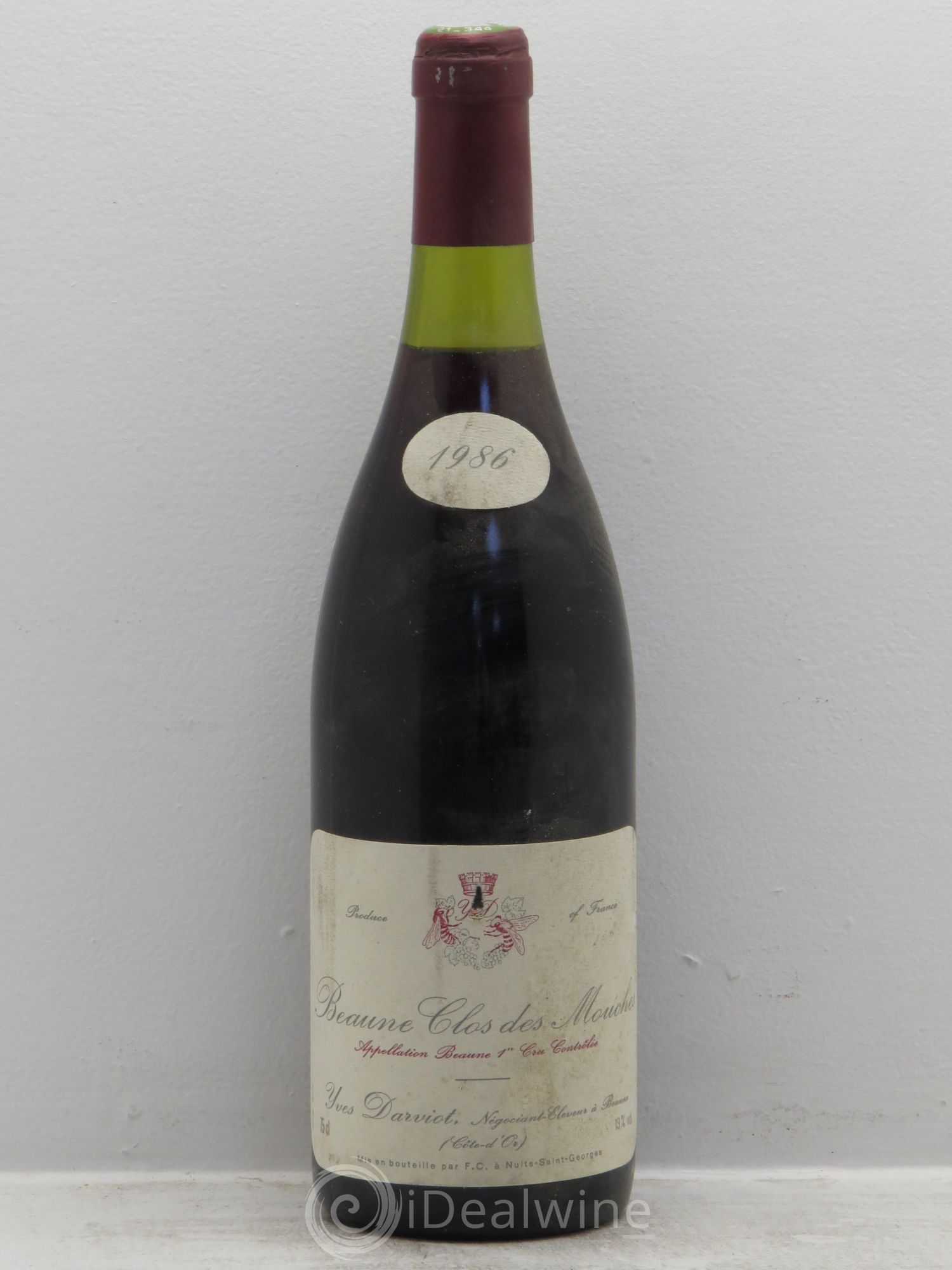 Beaune 1er Cru Domaine Yves Darviot 1986 - Posten von 6 Flaschen - 0