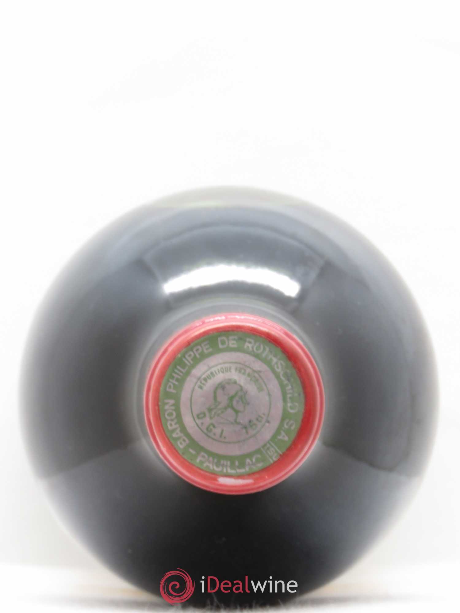 Château Mouton Rothschild 1er Grand Cru Classé 1983 - Lot de 6 bouteilles - 3