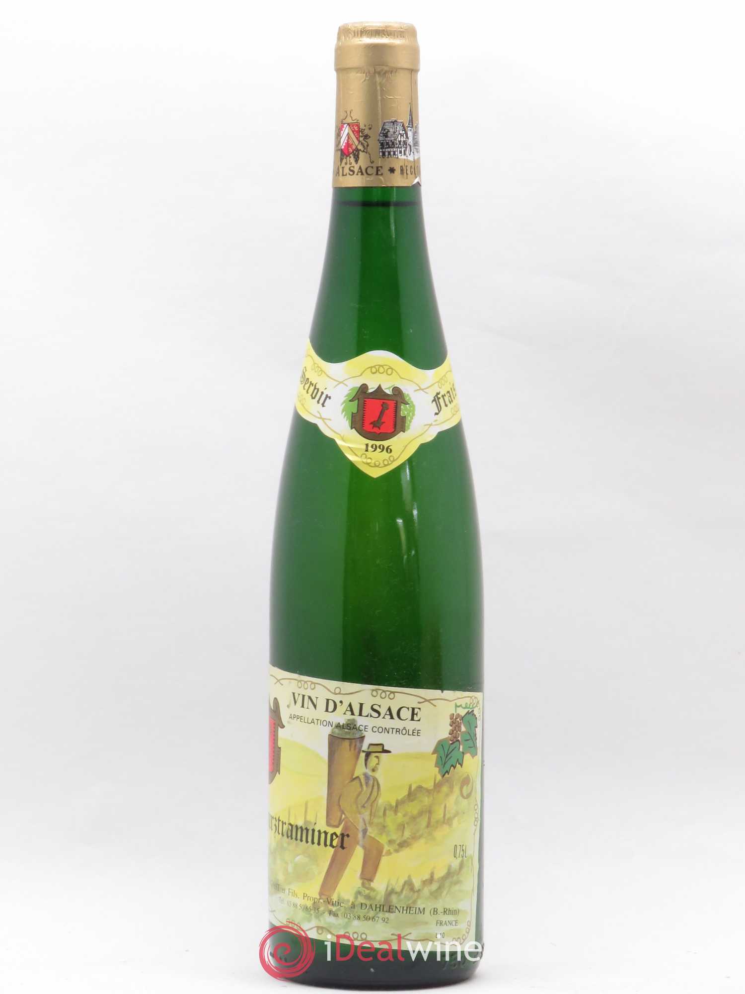 Gewurztraminer Arbogast 1996 - Posten von 1 Flasche - 1