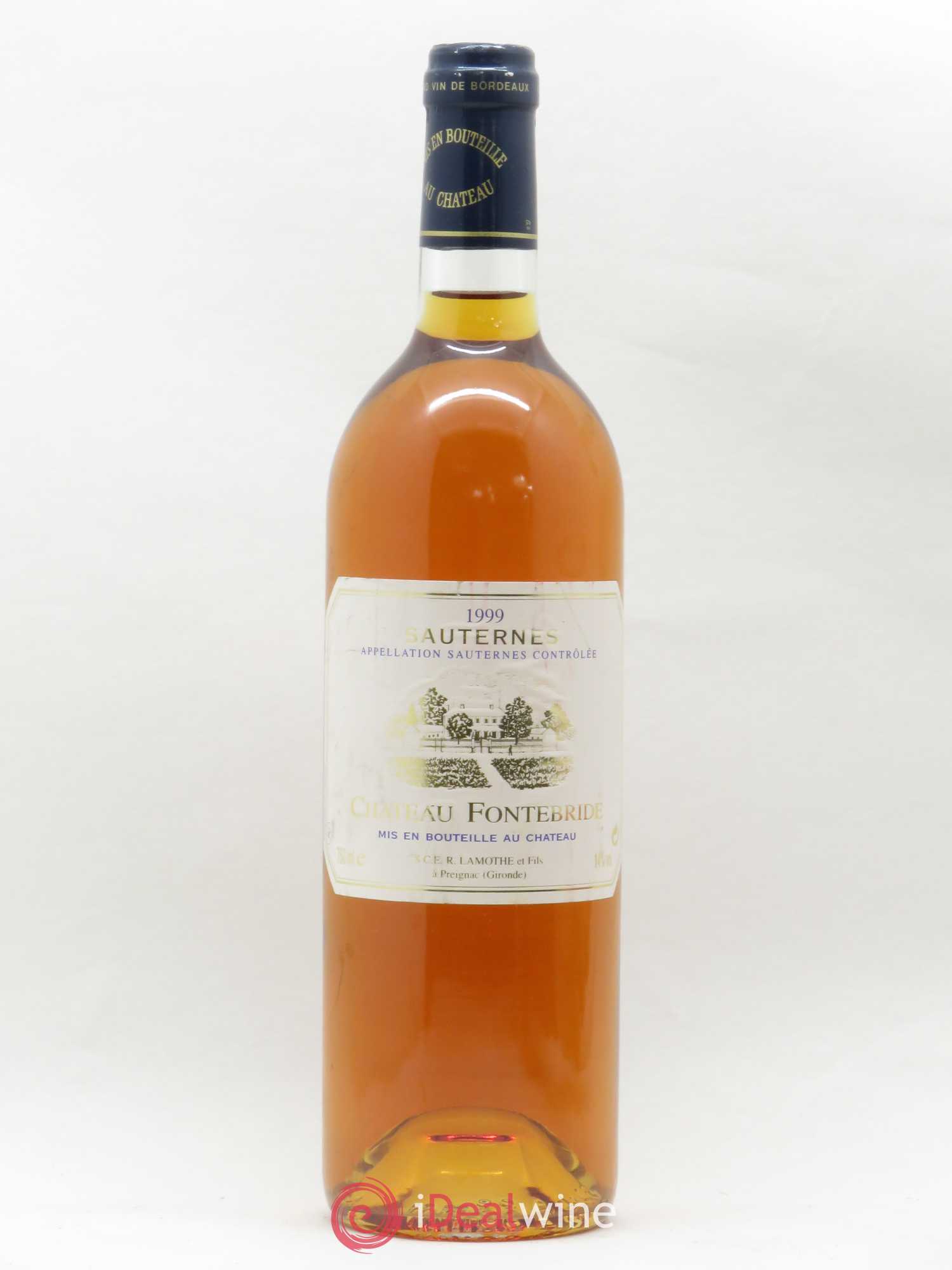 Sauternes Fontebride 1999 - Posten von 1 Flasche - 0