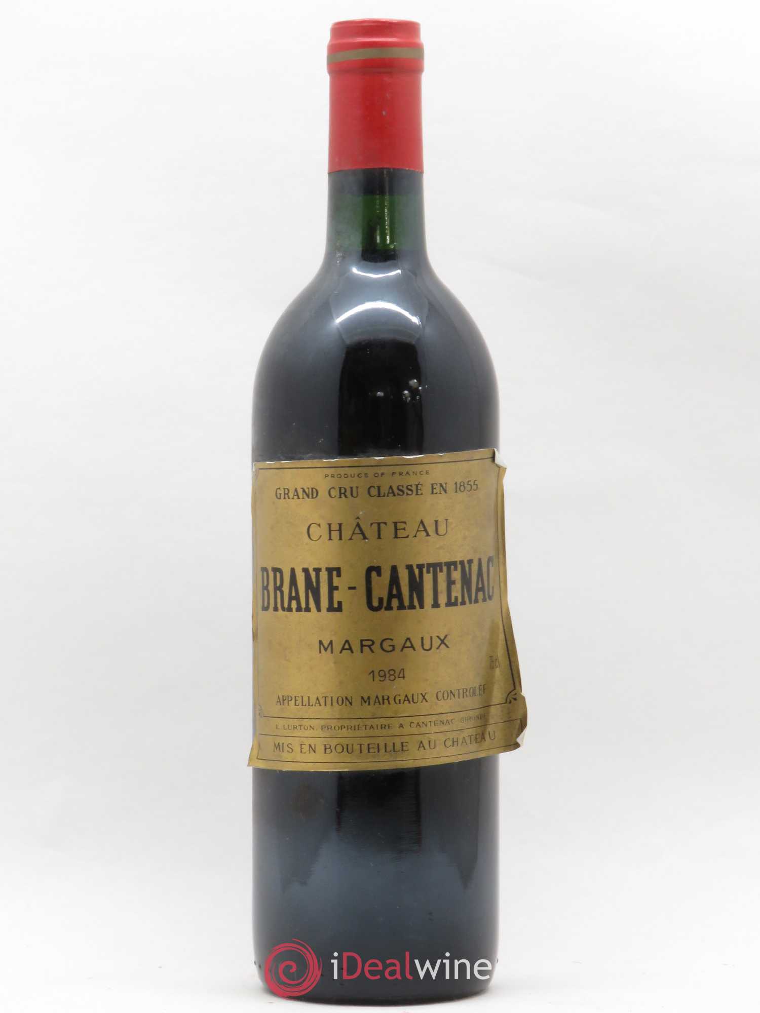 Château Brane Cantenac 2ème Grand Cru Classé 1984 - Lot de 1 bouteille - 0