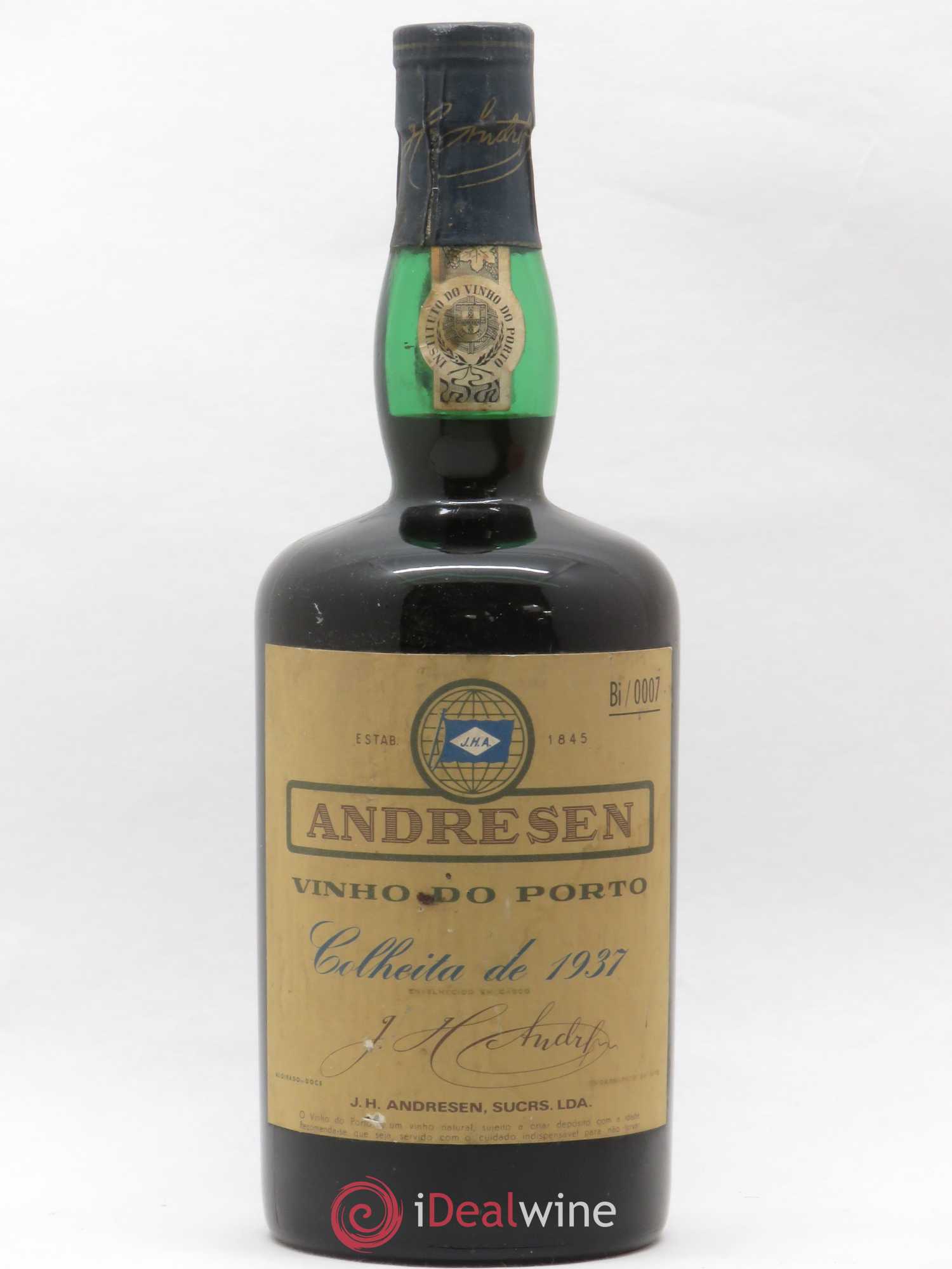 Porto Andresen 1937 - Lot de 1 bouteille - 0
