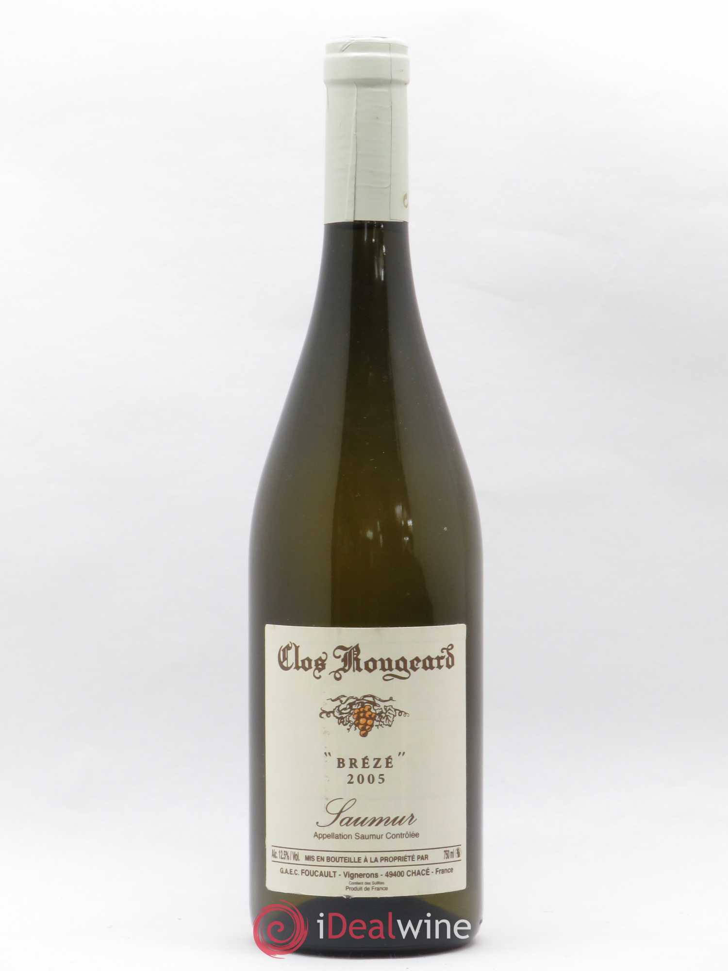 Saumur Brézé Clos Rougeard 2005 - Lot de 1 bouteille - 0