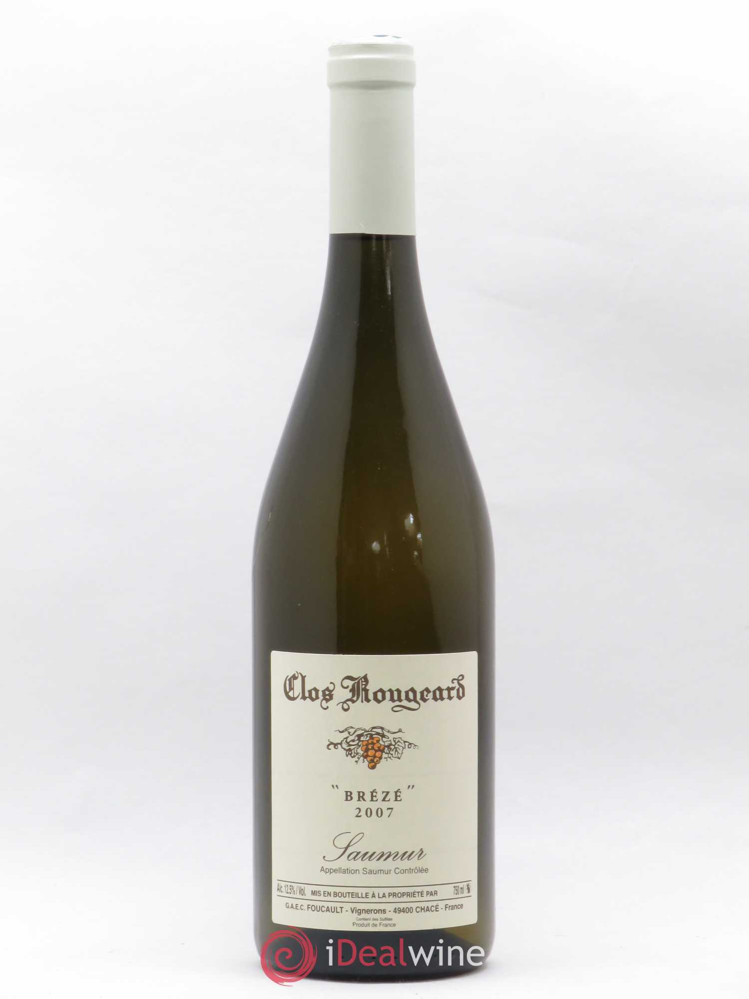 Saumur Brézé Clos Rougeard 2007 - Lot de 1 bouteille - 0