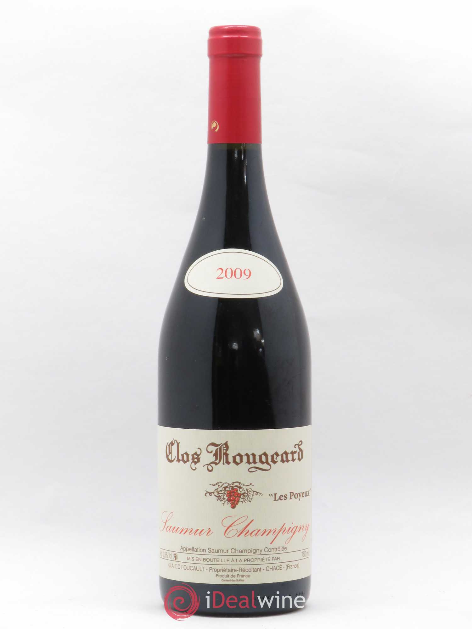 Saumur-Champigny Les Poyeux Clos Rougeard 2009 - Lot de 1 bouteille - 0