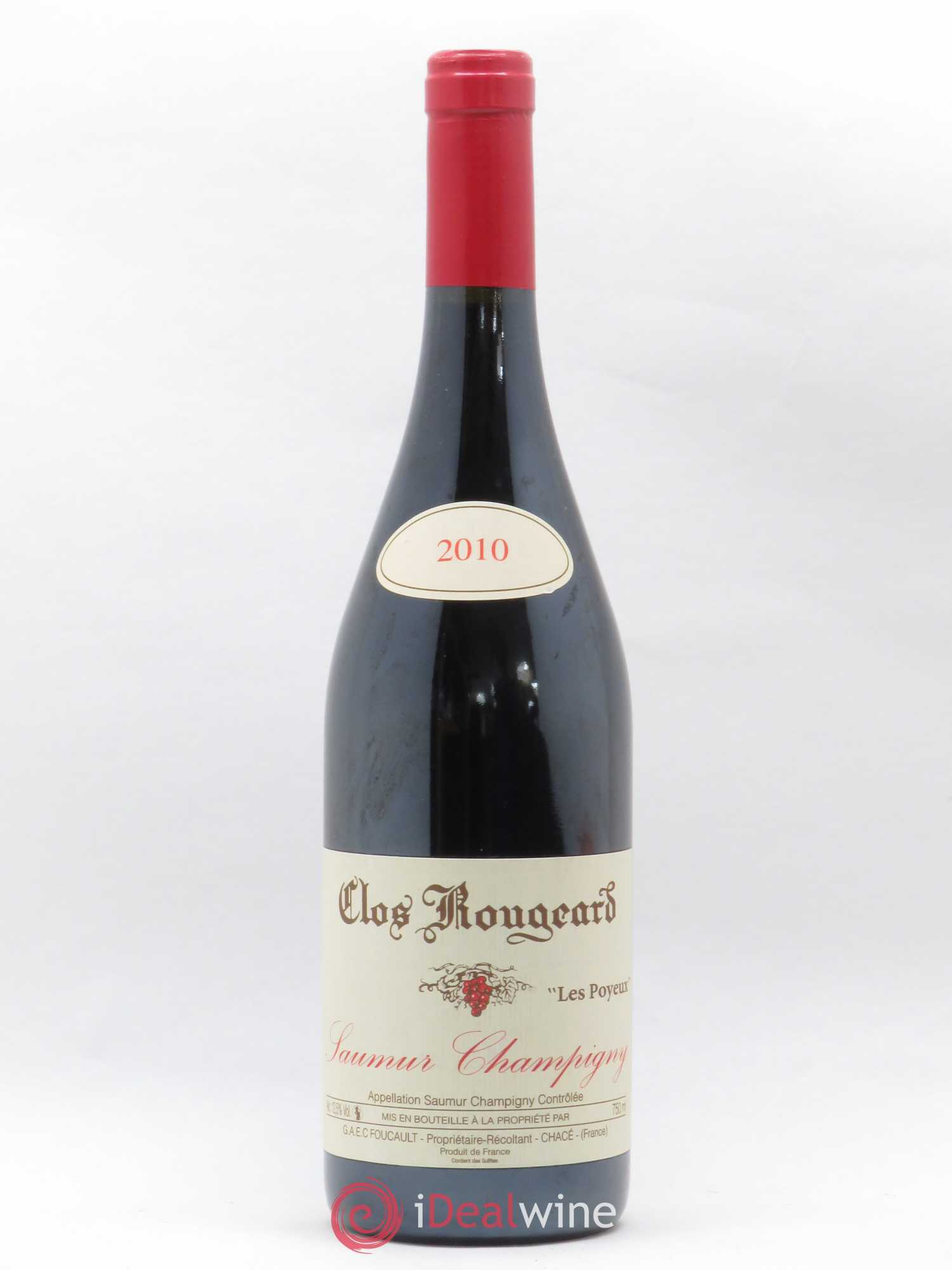 Saumur-Champigny Les Poyeux Clos Rougeard 2010 - Lot de 1 bouteille - 0