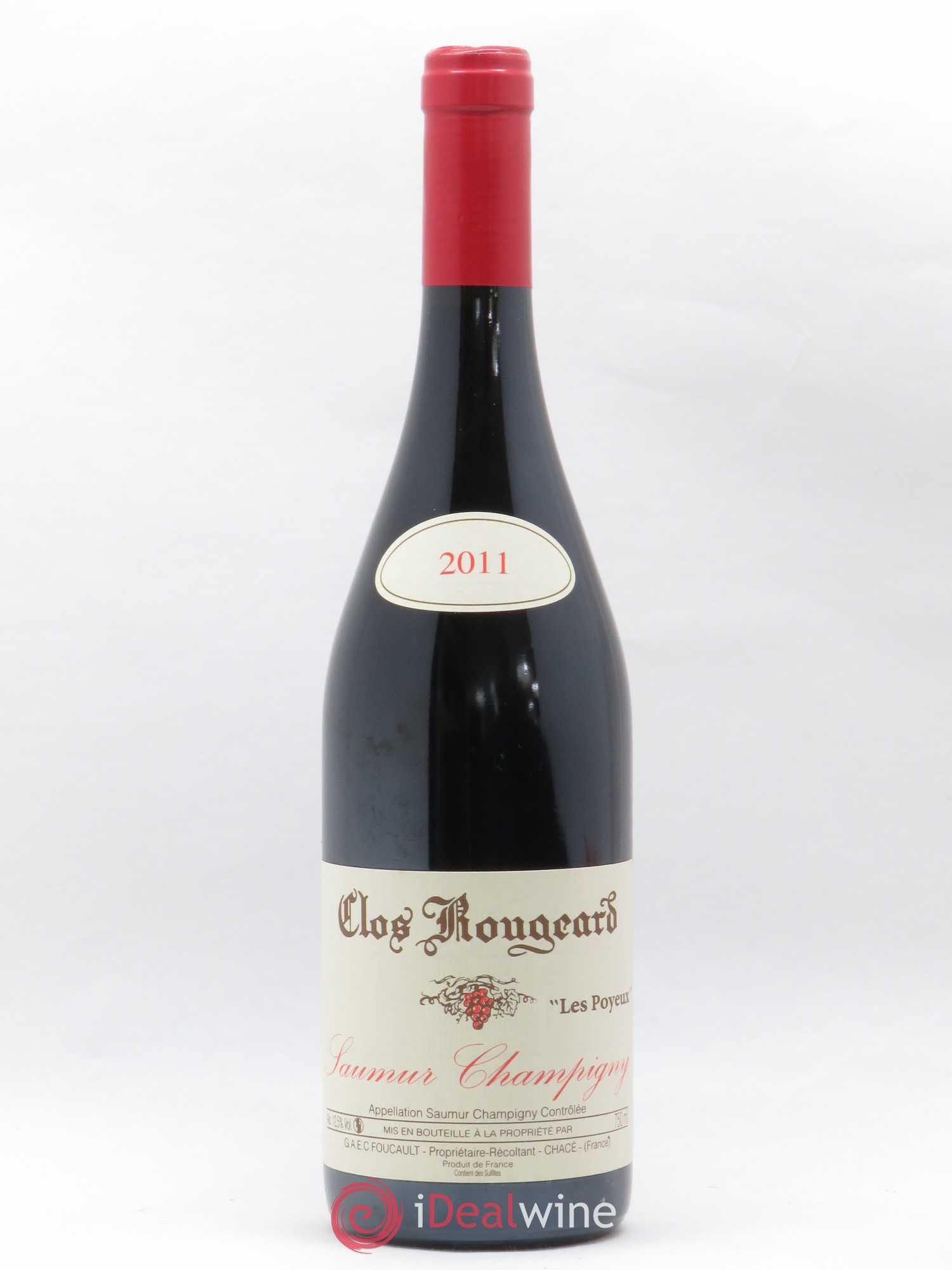 Saumur-Champigny Les Poyeux Clos Rougeard 2011 - Lot de 1 bouteille - 0