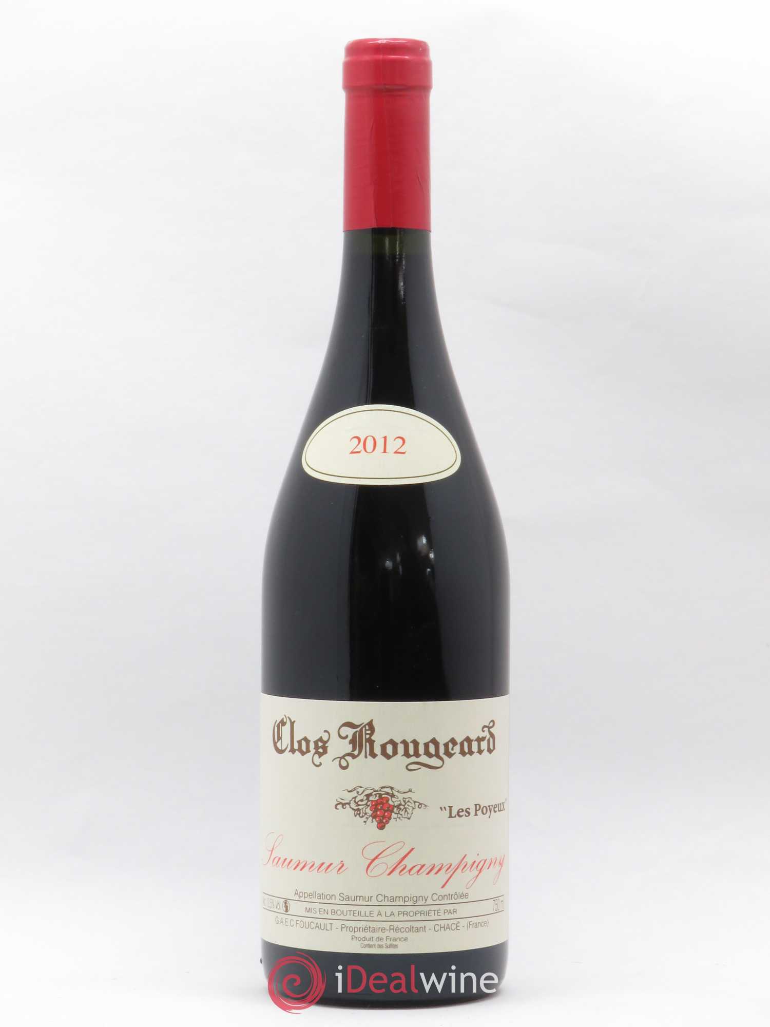 Saumur-Champigny Les Poyeux Clos Rougeard 2012 - Lot de 1 bouteille - 0