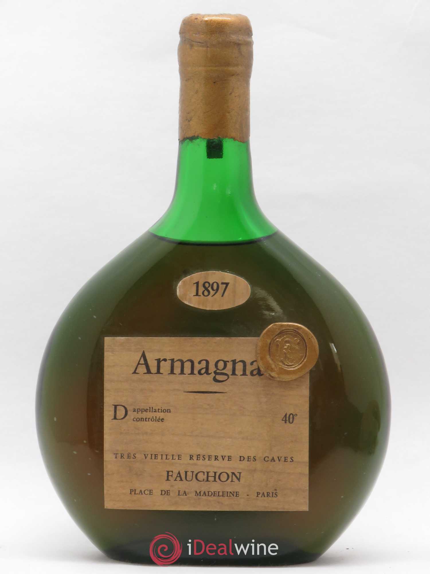 Armagnac 1897 - Posten von 1 Flasche - 0