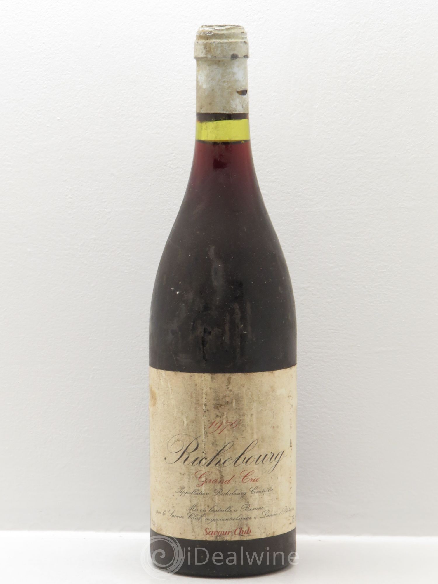 Richebourg Grand Cru Savour Club 1976 - Posten von 1 Flasche - 0