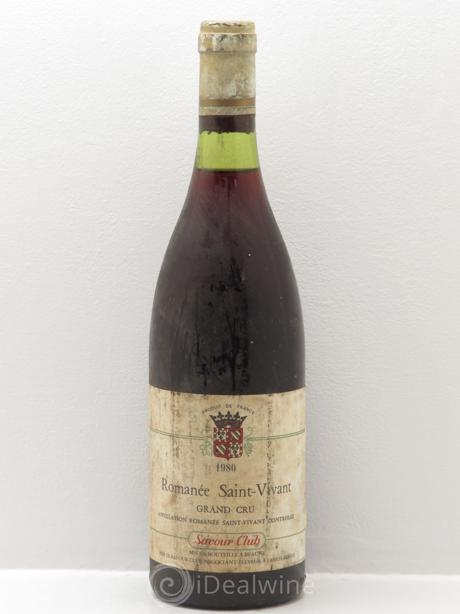Romanée-Saint-Vivant Grand Cru Savour Club 1980 - Lot de 1 bouteille - 0