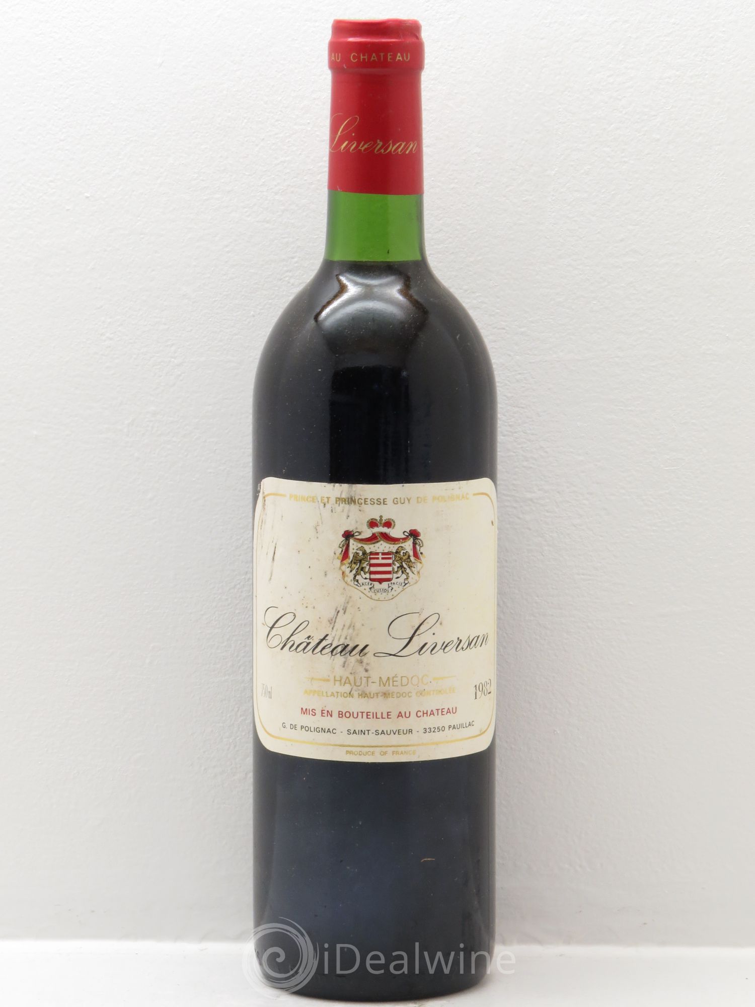 Château Liversan Cru Bourgeois 1982 - Lot de 12 bouteilles - 0