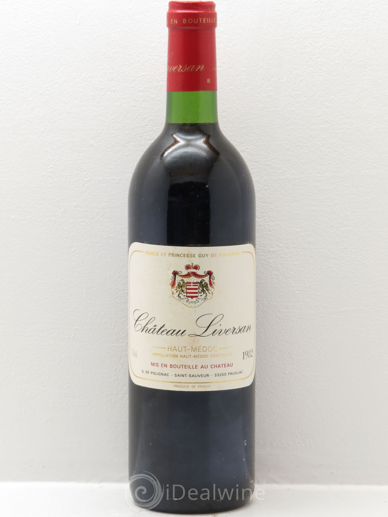 Château Liversan Cru Bourgeois 1982 - Lot de 6 bouteilles - 0