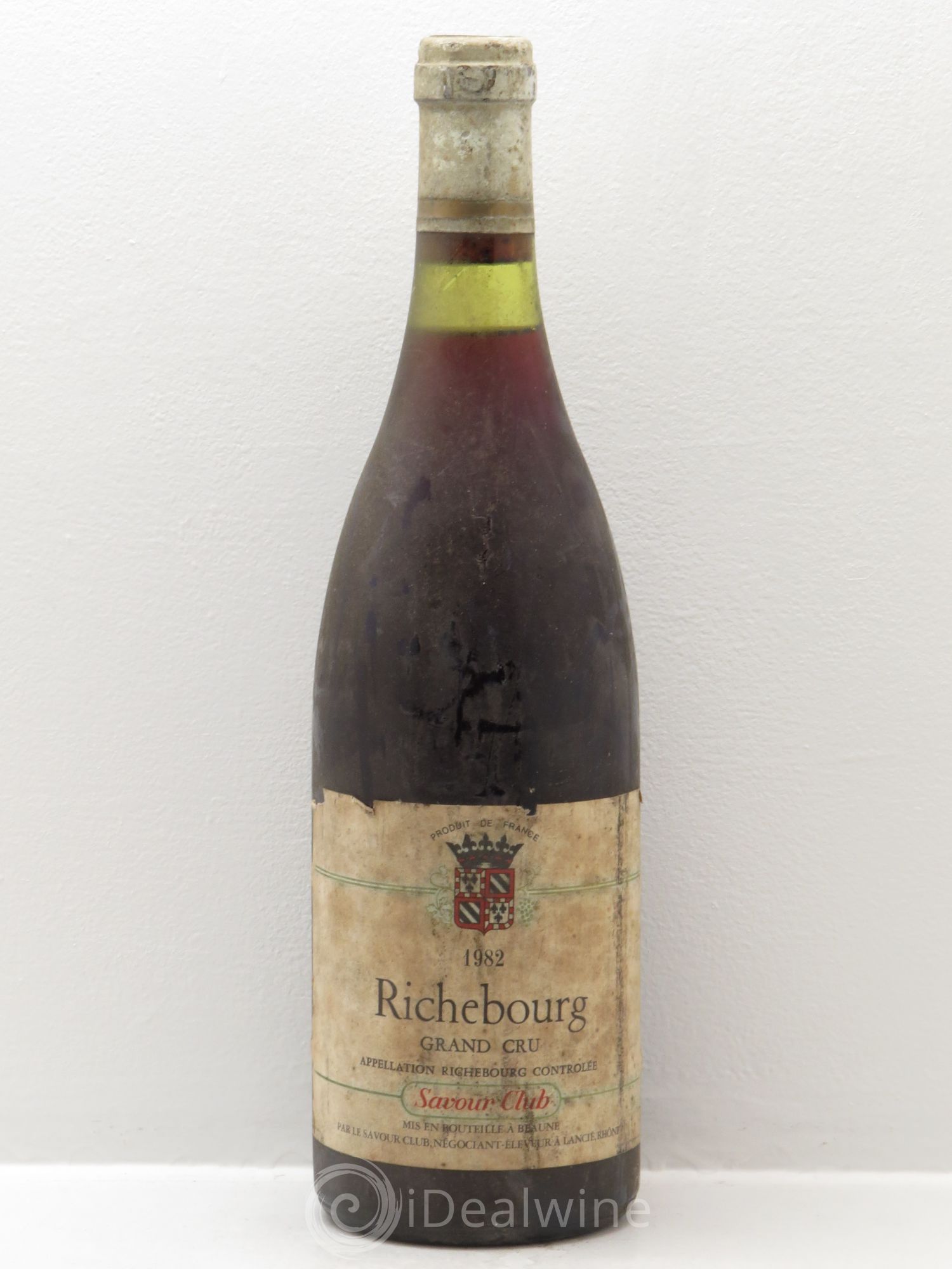 Richebourg Grand Cru Savour Club 1982 - Lot de 1 bouteille - 0