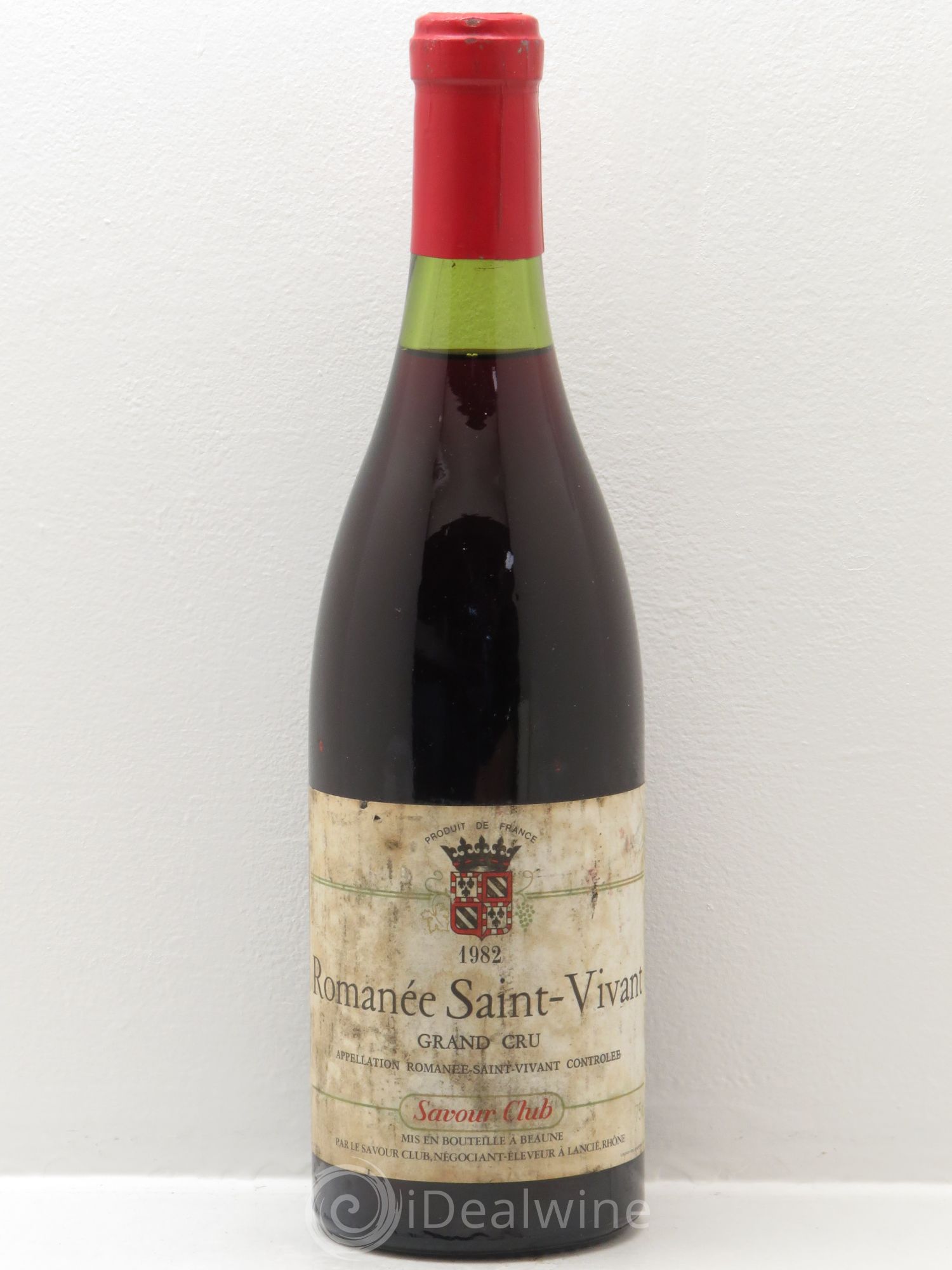 Romanée-Saint-Vivant Grand Cru Savour Club 1982 - Lot de 1 bouteille - 0