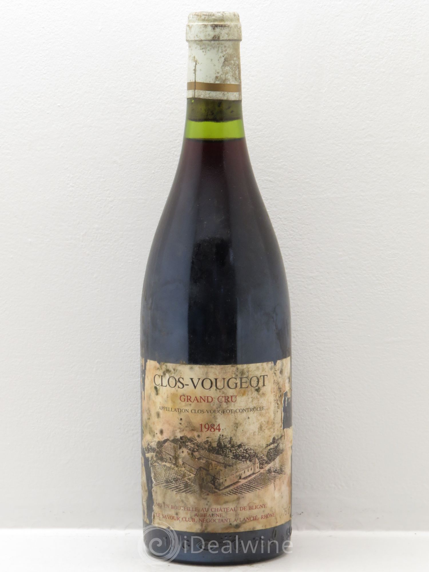 Clos de Vougeot Grand Cru Savour Club 1984 - Lot de 6 bouteilles - 0