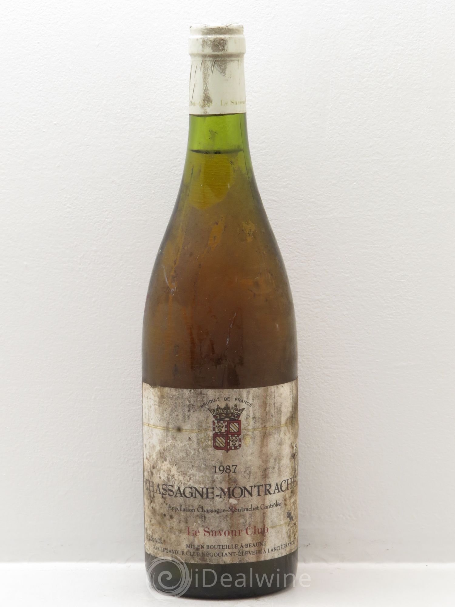 Chassagne-Montrachet Savour Club 1987 - Lot de 1 bouteille - 0