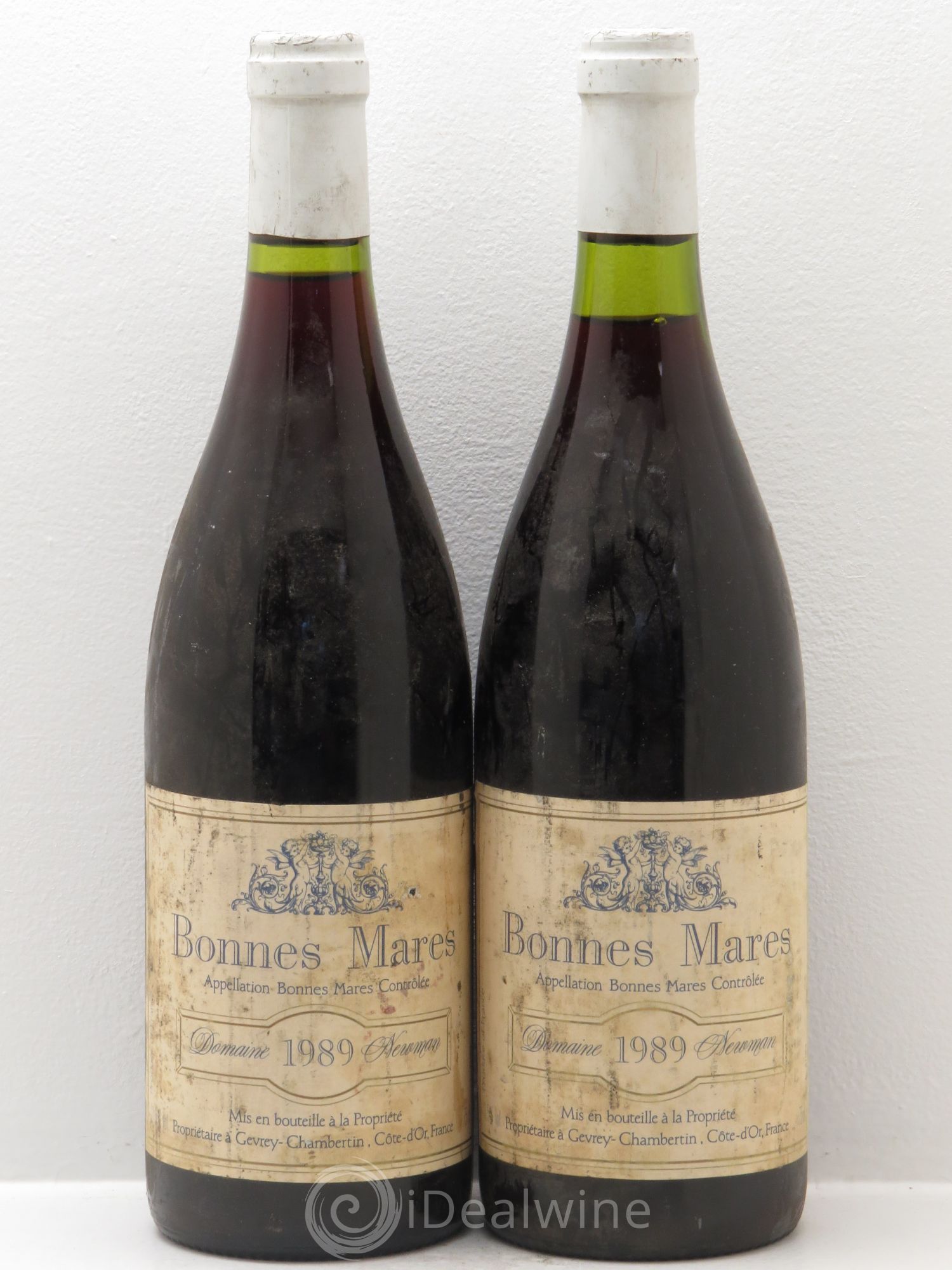 Bonnes-Mares Grand Cru Domaine Newman 1989 - Lot de 2 bouteilles - 0