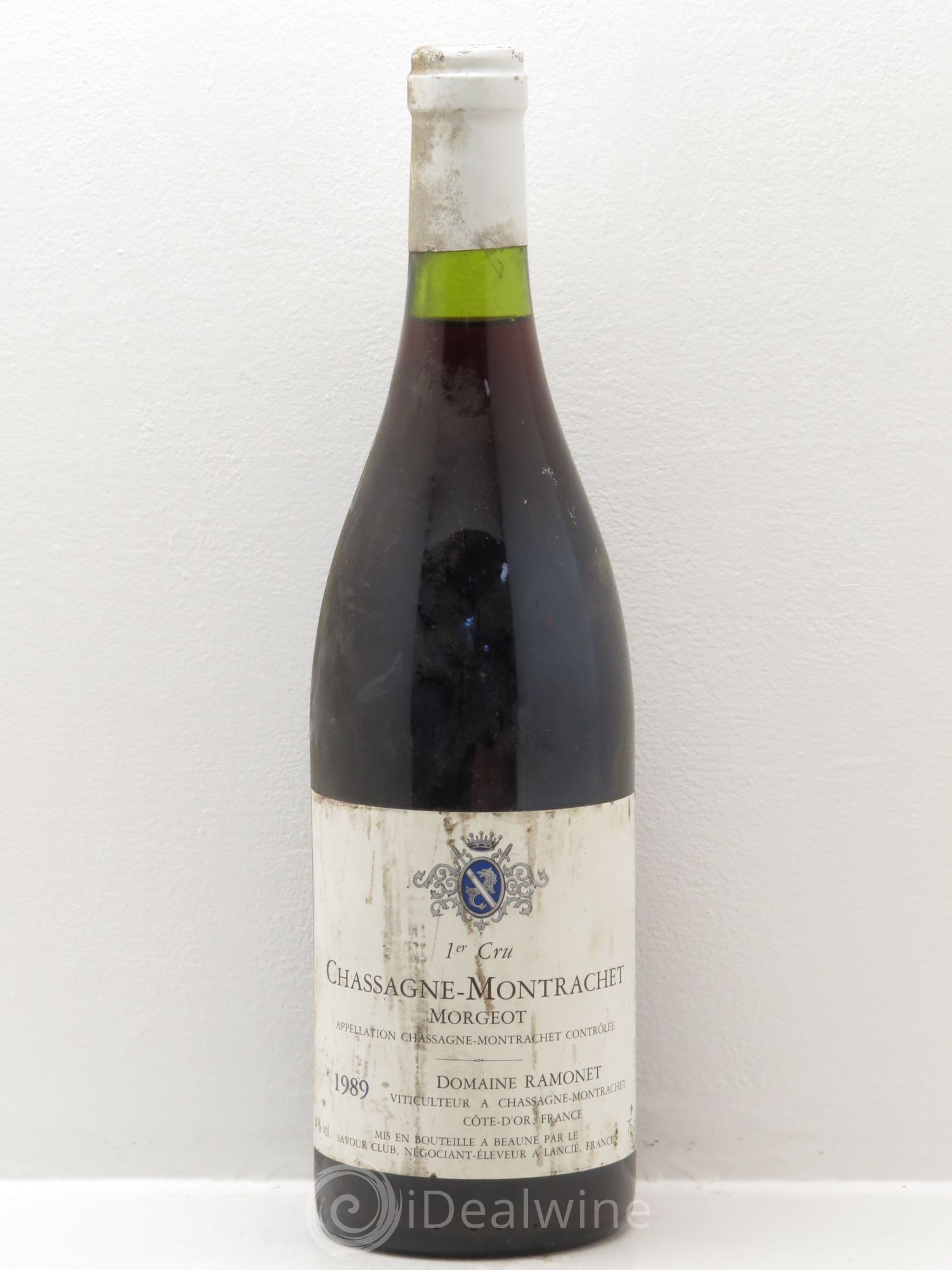 Chassagne-Montrachet 1er Cru Morgeot Ramonet (Domaine) 1989 - Lot de 1 bouteille - 0