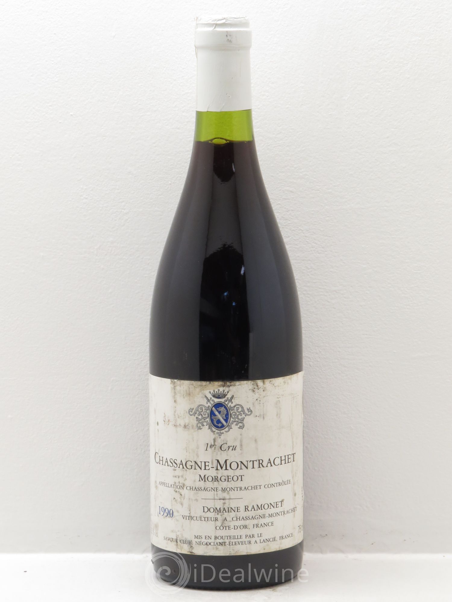 Chassagne-Montrachet 1er Cru 1990 - Lot de 1 bouteille - 0