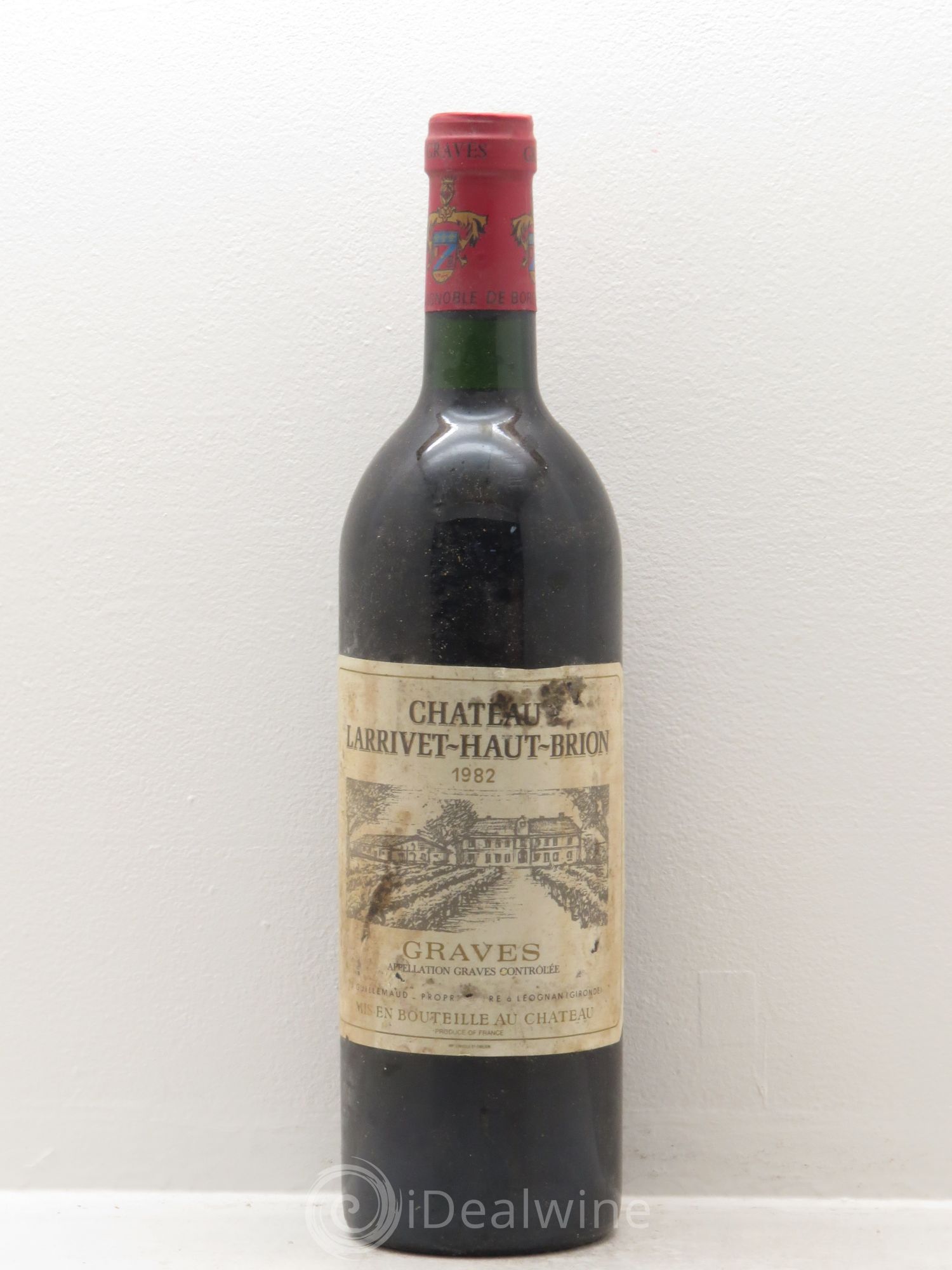 Château Larrivet Haut-Brion 1982 - Lot de 1 bouteille - 0