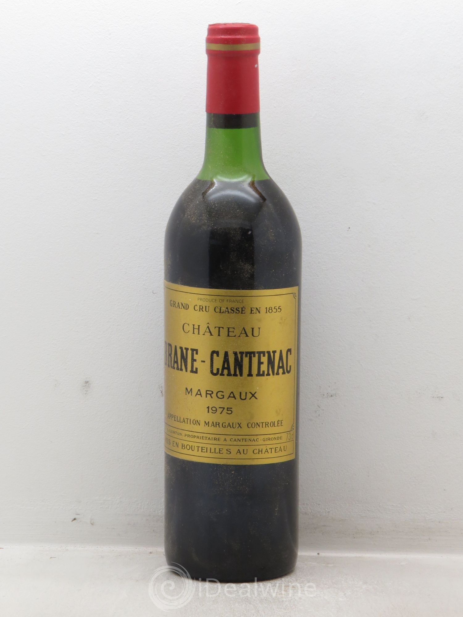 Château Brane Cantenac 2ème Grand Cru Classé 1975 - Lot de 6 bouteilles - 0