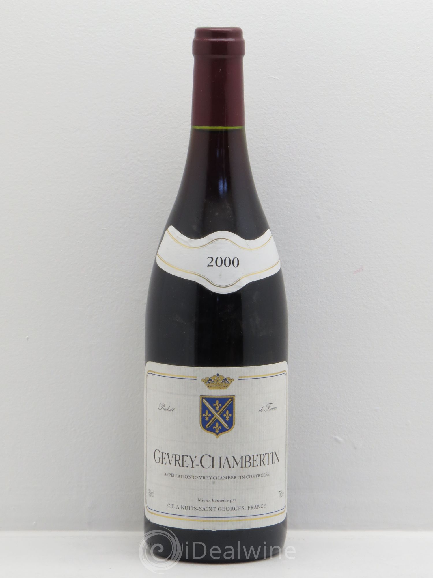 Gevrey-Chambertin mis en bouteille par CF à nuits saint georges 2000 - Posten von 1 Flasche - 0