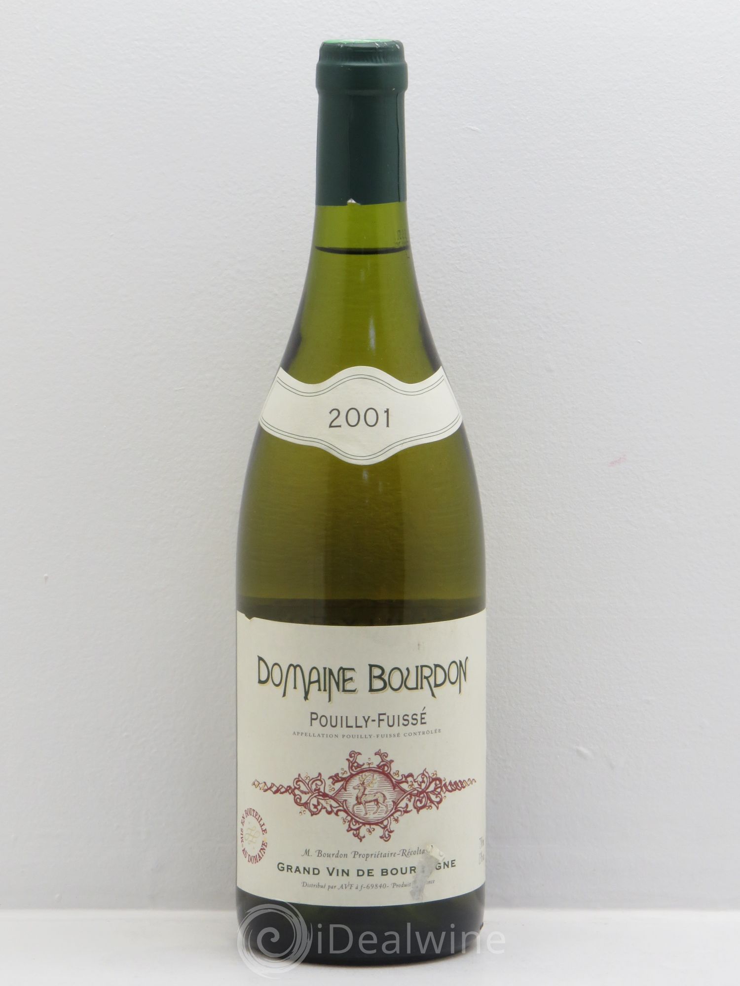 Pouilly-Fuissé Domaine Bourdon 2001 - Posten von 1 Flasche - 0