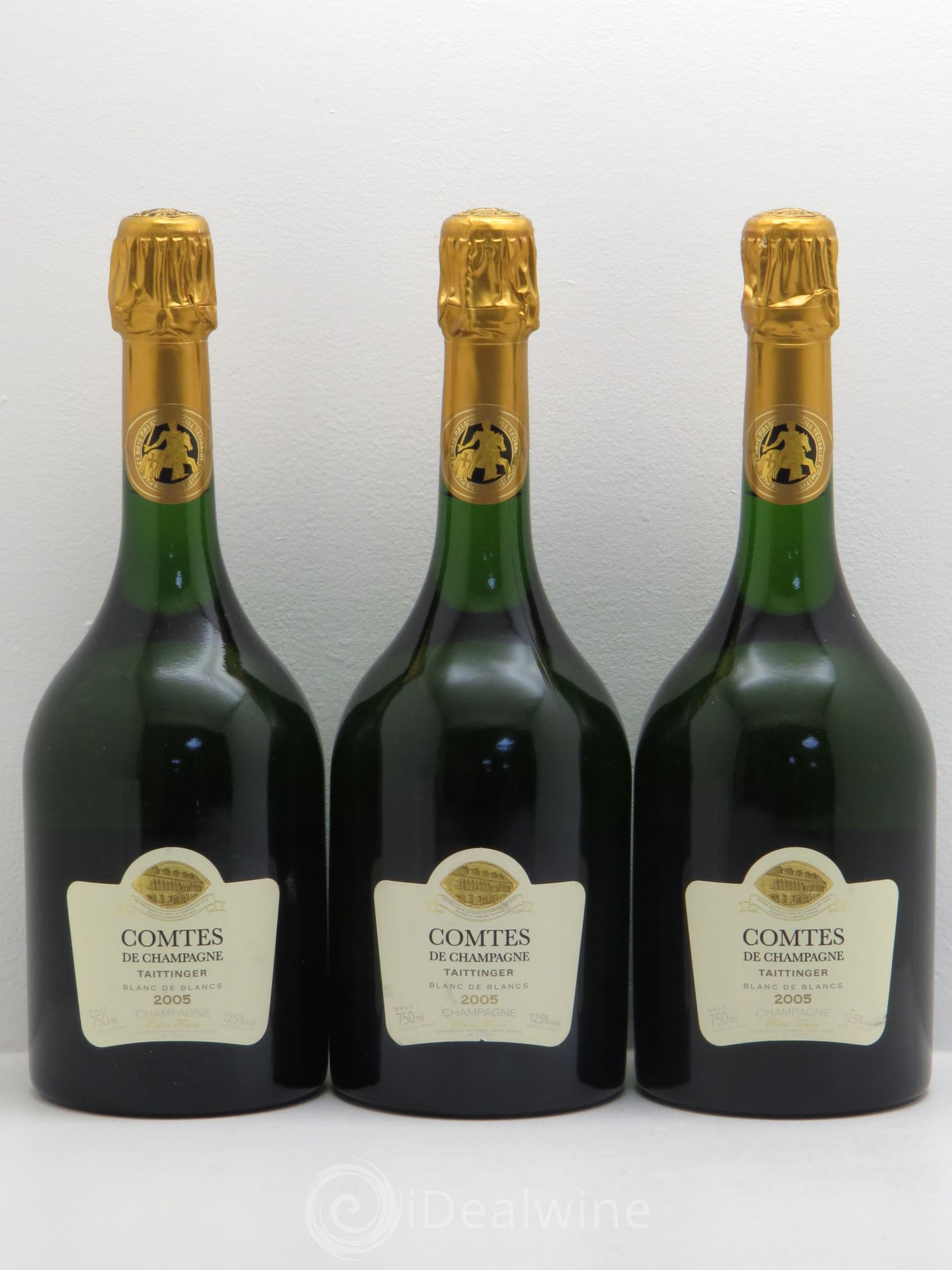Comtes de Champagne Taittinger 2005 - Lot de 3 bouteilles - 0