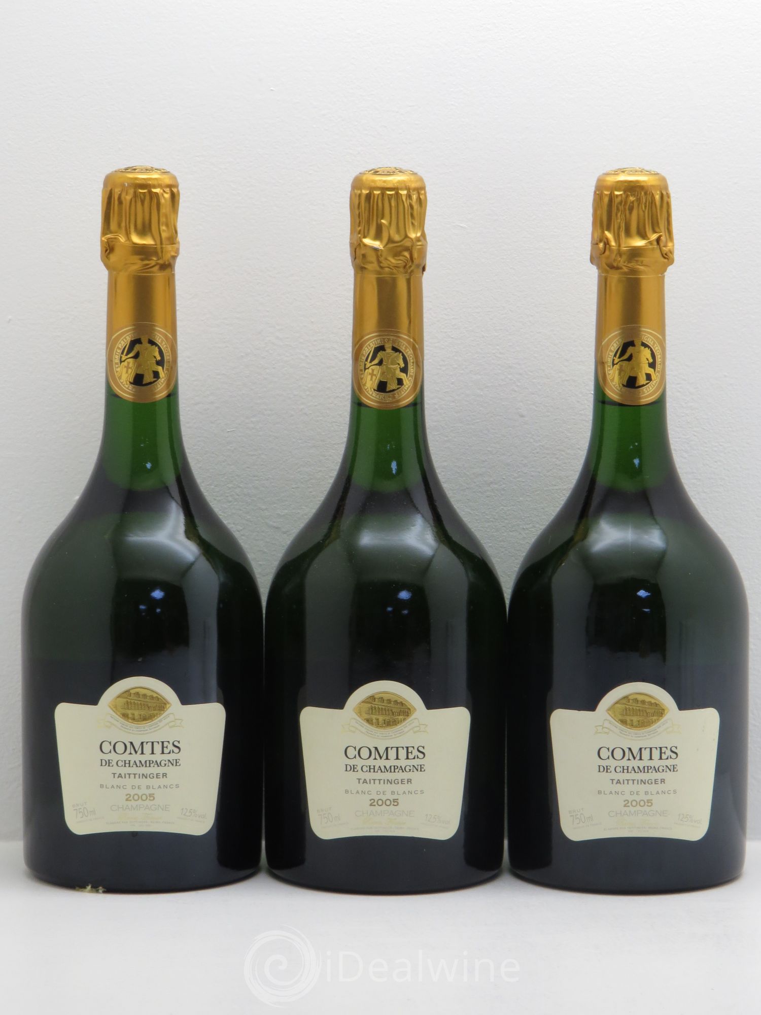 Comtes de Champagne Taittinger 2005 - Lot de 3 bouteilles - 0