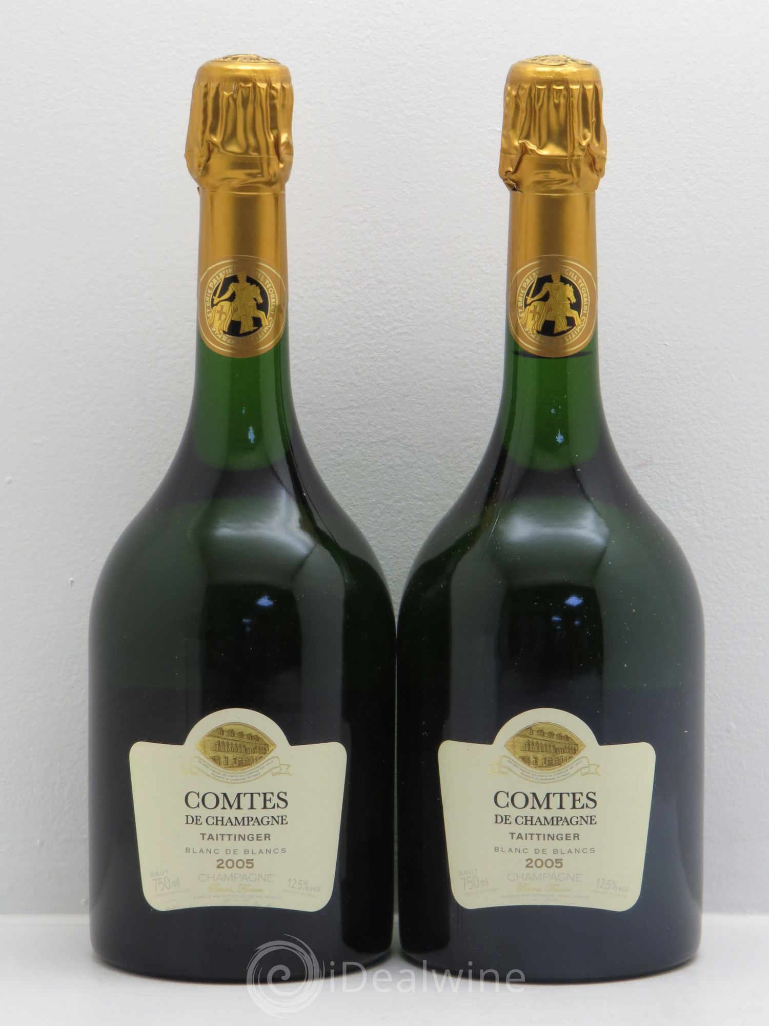 Comtes de Champagne Taittinger 2005 - Lot de 2 bouteilles - 0