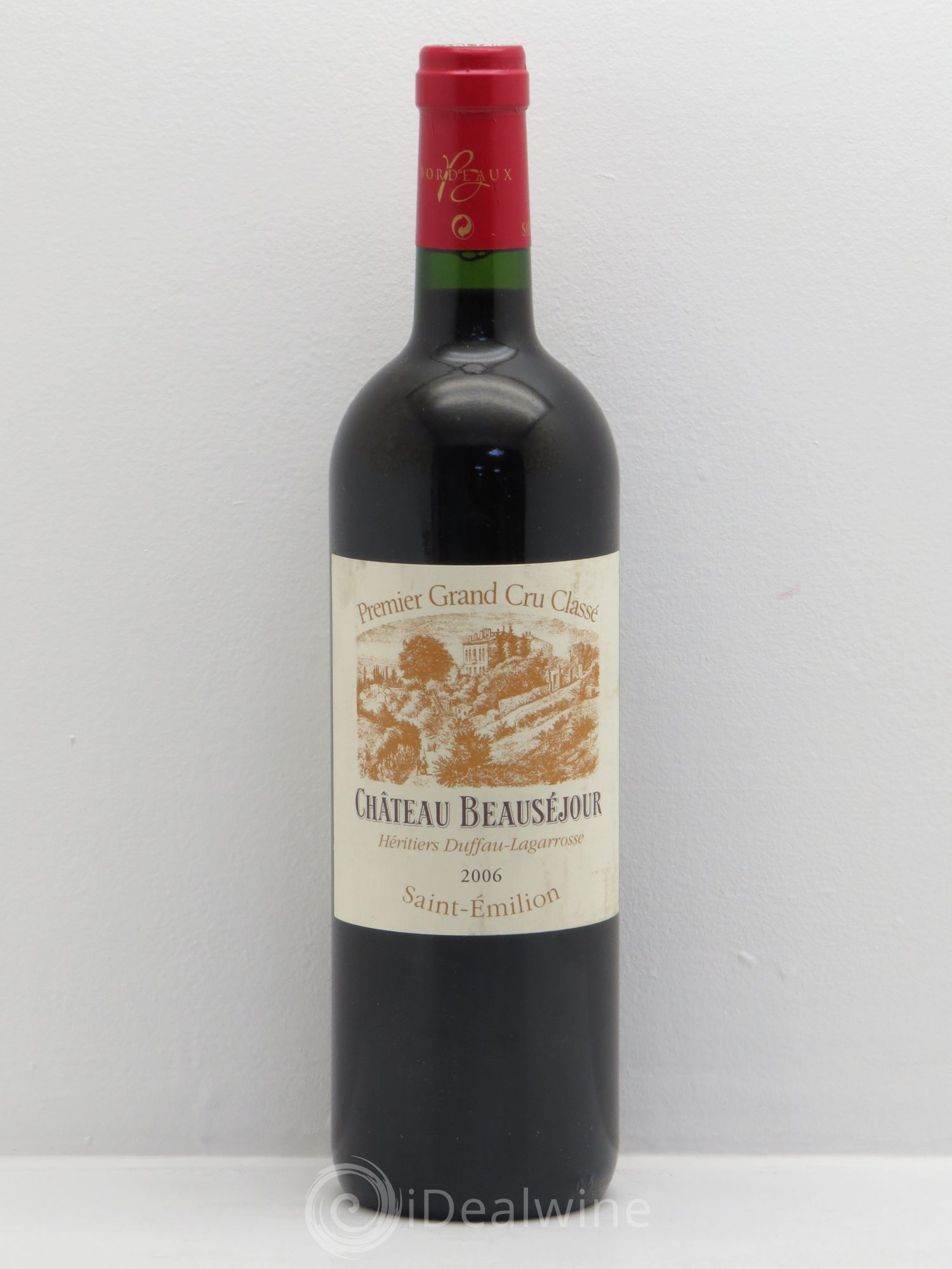 Château Beauséjour (Duffau-Lagarrosse) 1er Grand Cru Classé B 2006 - Lot de 6 bouteilles - 0