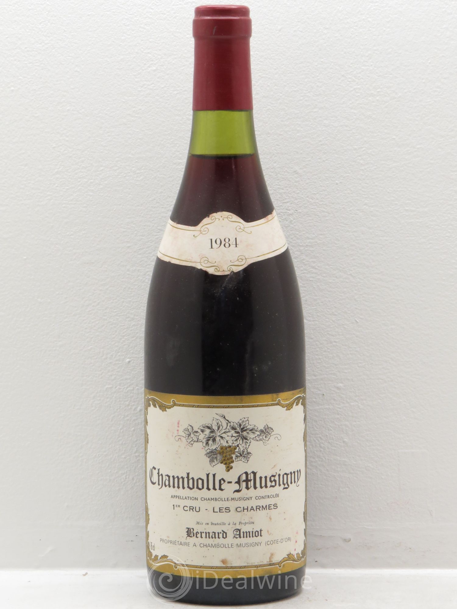 Chambolle-Musigny 1er Cru Domaine Bernard Amiot 1984 - Posten von 1 Flasche - 0