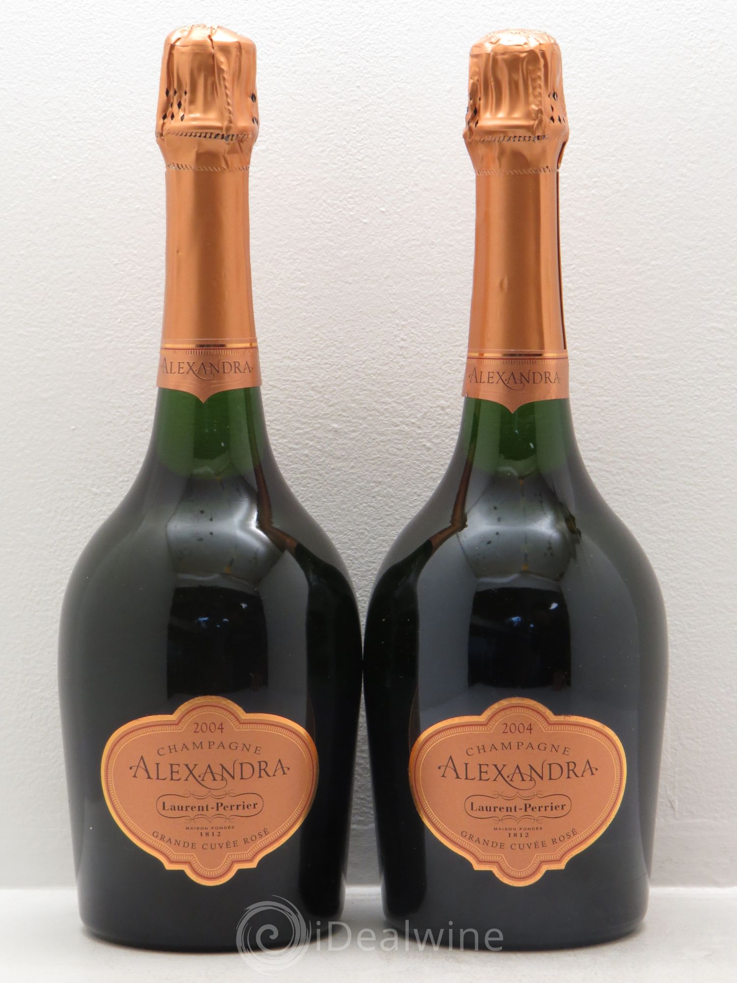Cuvée Alexandra Laurent Perrier 2004 - Lot de 2 bouteilles - 0