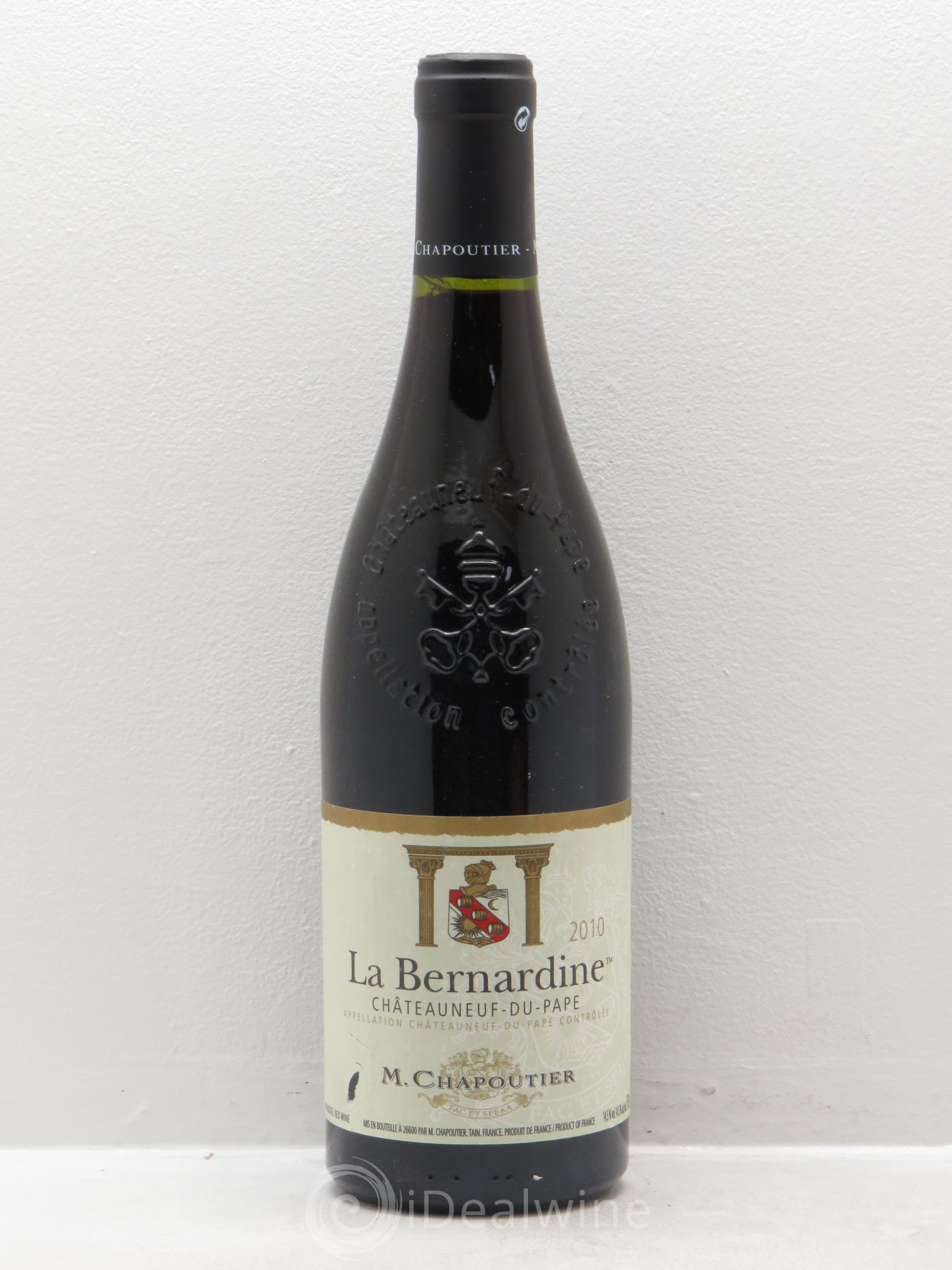 Châteauneuf-du-Pape La Bernardine Chapoutier 2010 - Lot de 6 bouteilles - 0