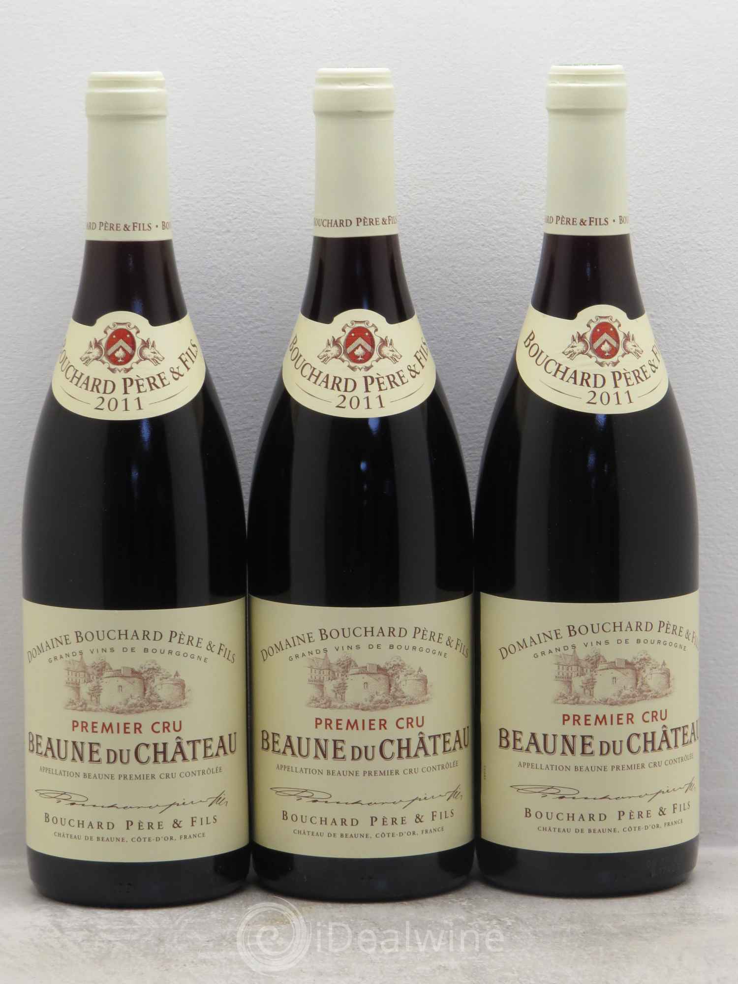 Beaune 1er Cru du Château Bouchard Père & Fils 2011 - Lot de 3 bouteilles - 0