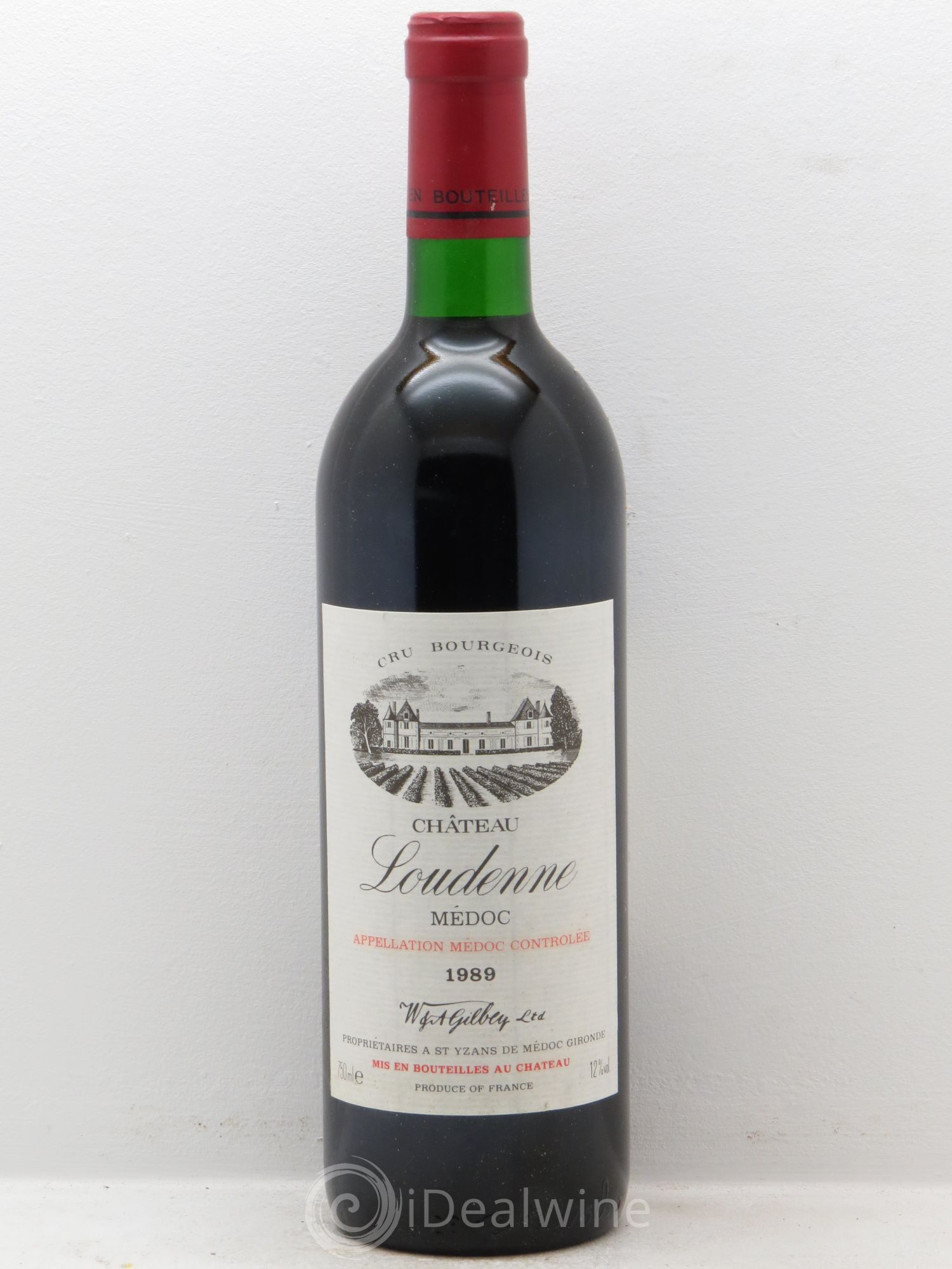 Château Loudenne Cru Bourgeois 1989 - Lot de 6 bouteilles - 0