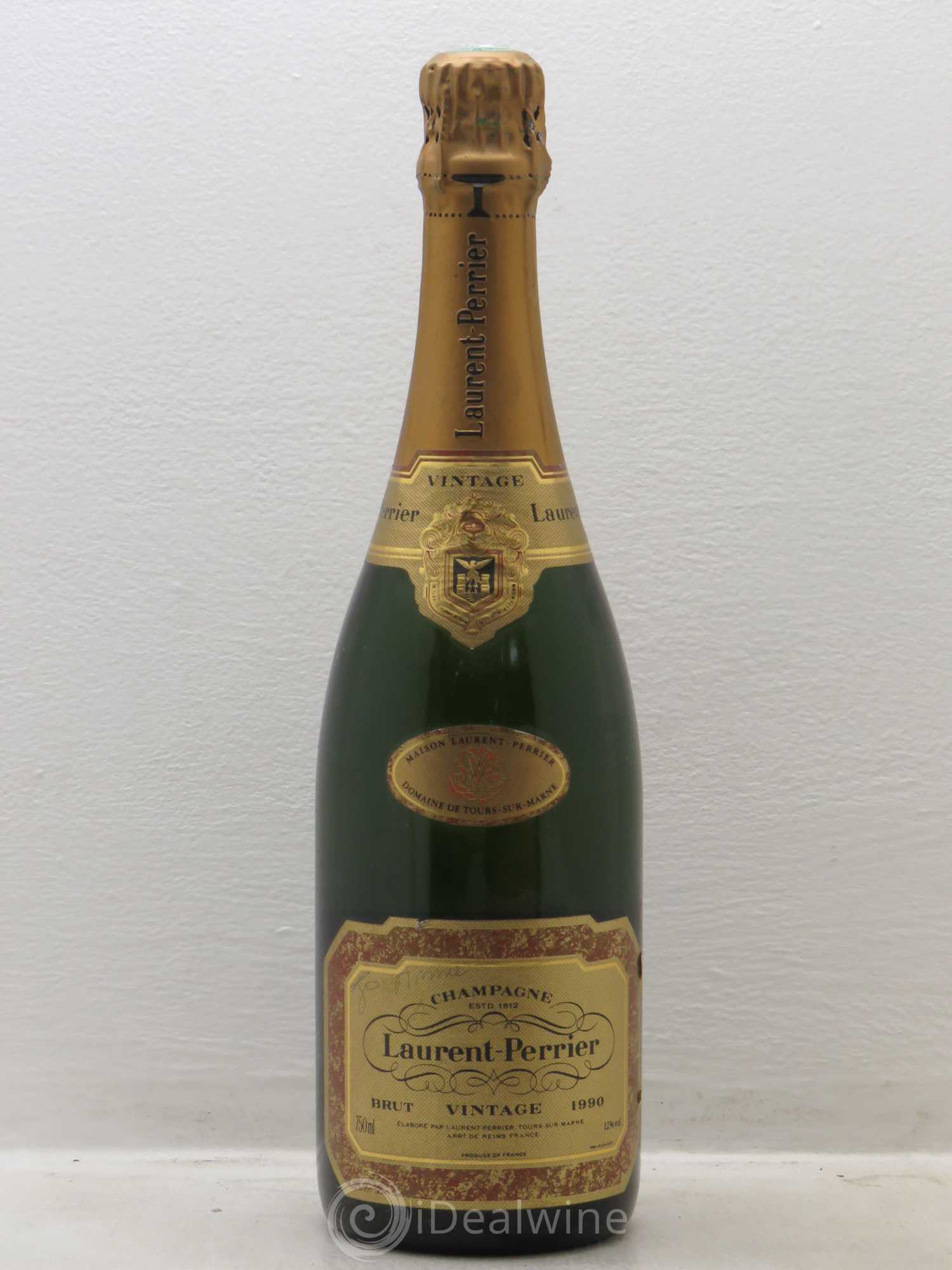 Champagne Laurent Perrier Brut Vintage 1990 - Posten von 1 Flasche - 0