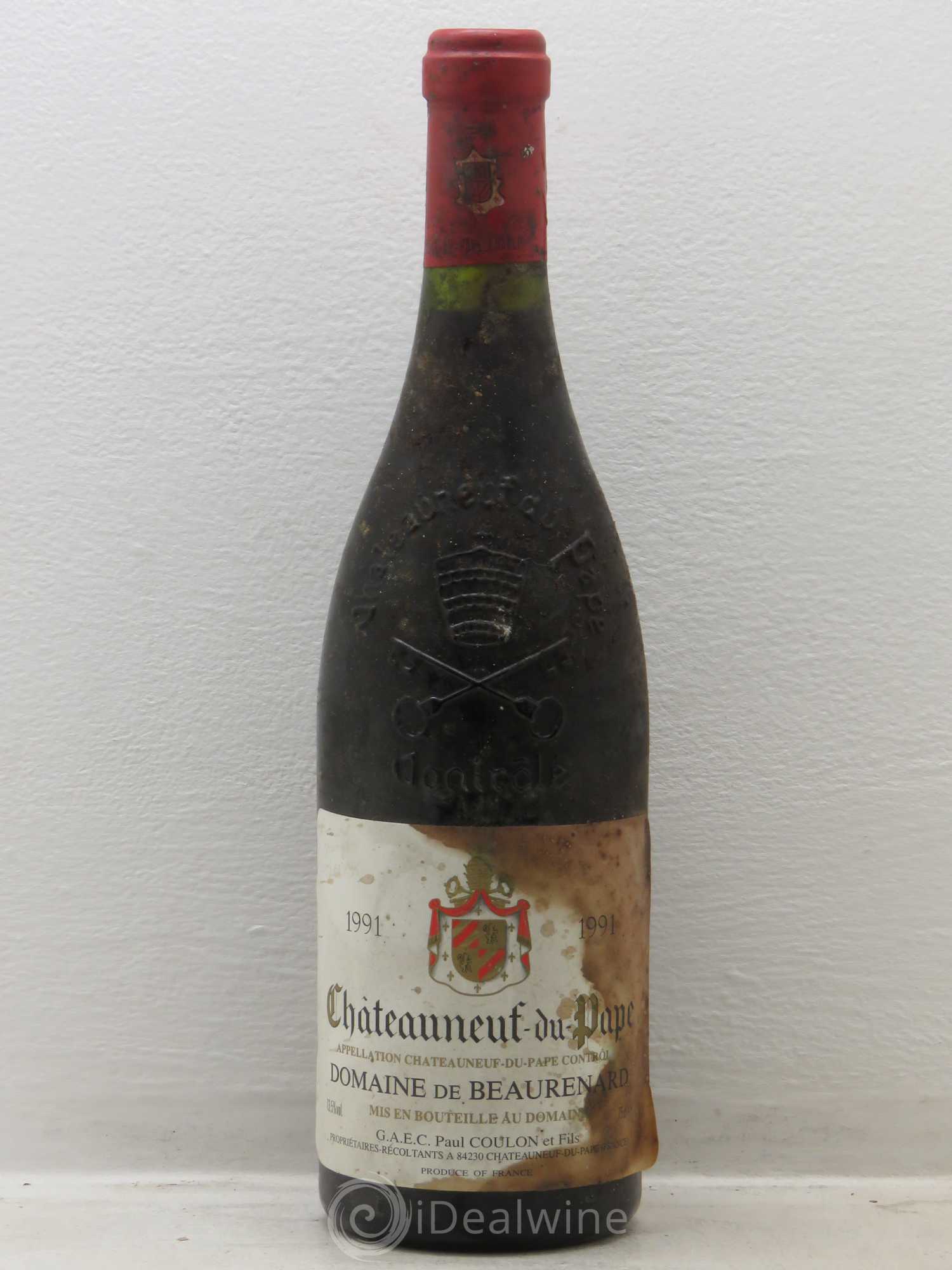 Châteauneuf-du-Pape Beaurenard (Domaine de) 1991 - Lot de 1 bouteille - 0