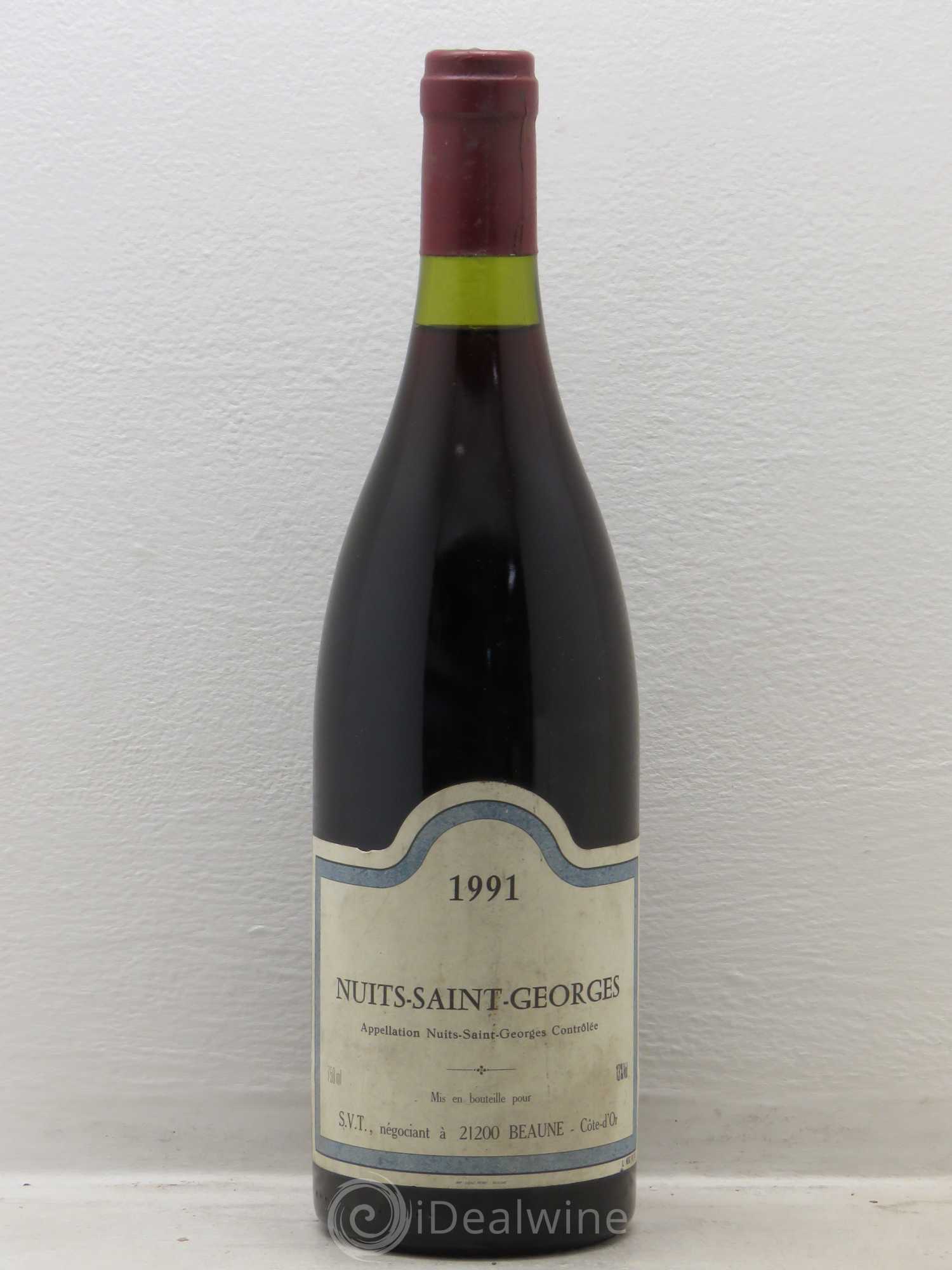 Nuits-Saint-Georges négoce SVT 1991 - Lot de 1 bouteille - 0
